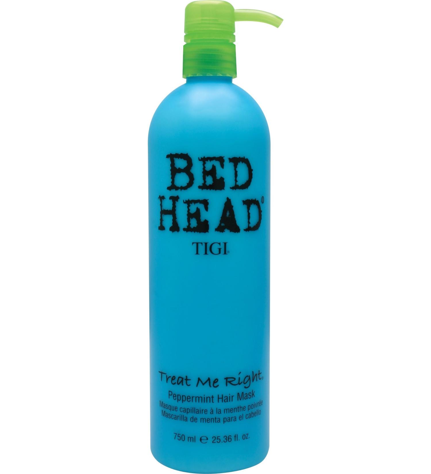 Tigi Bed Head Treat Me Right Hair Mask for Unisex Peppermint 25.36 Ounce