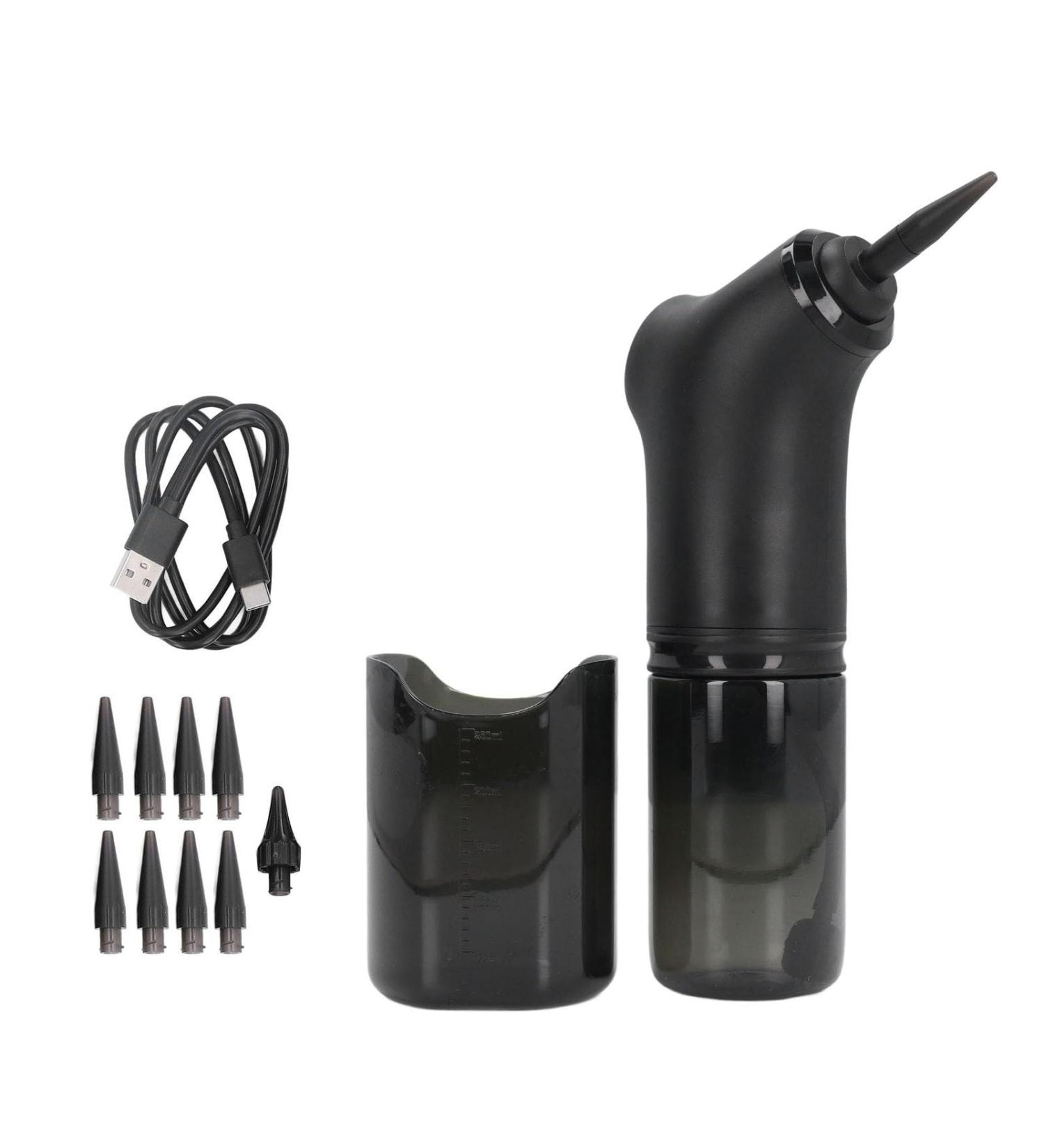 Fabater Electric Ear Wax Removal Kit - Effective Ear Irrigation System with 4 Pressure Settings for Safe & Easy Ear Cleaning - Buy Online on GoSupps.com
