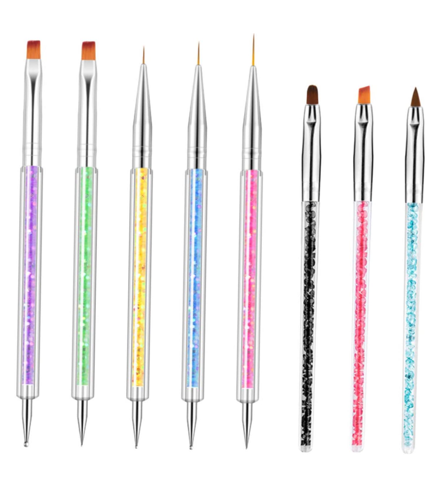 minkissy 1 Set Nail Pen Nail Tech Accessories Dotting Pen Household Tools Wear- Resistant Nail Painting Tools Nail Art Liner Brush Pro Tools Portable Dotting Tools Drawing Pen 3d Major Abs - Buy Online on GoSupps.com