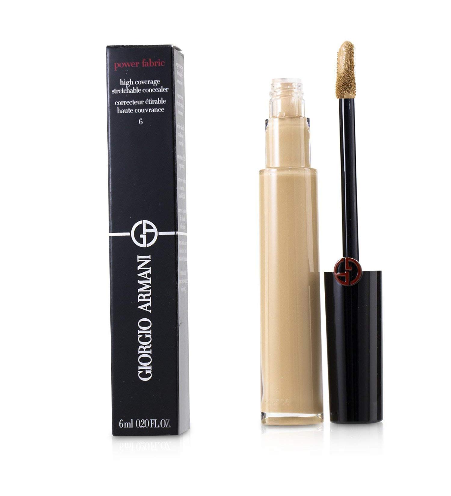 Giorgio Armani Power Fabric Concealer - 6.7ml | Long-lasting Full Coverage | Buy Online Internationally - Buy Online on GoSupps.com