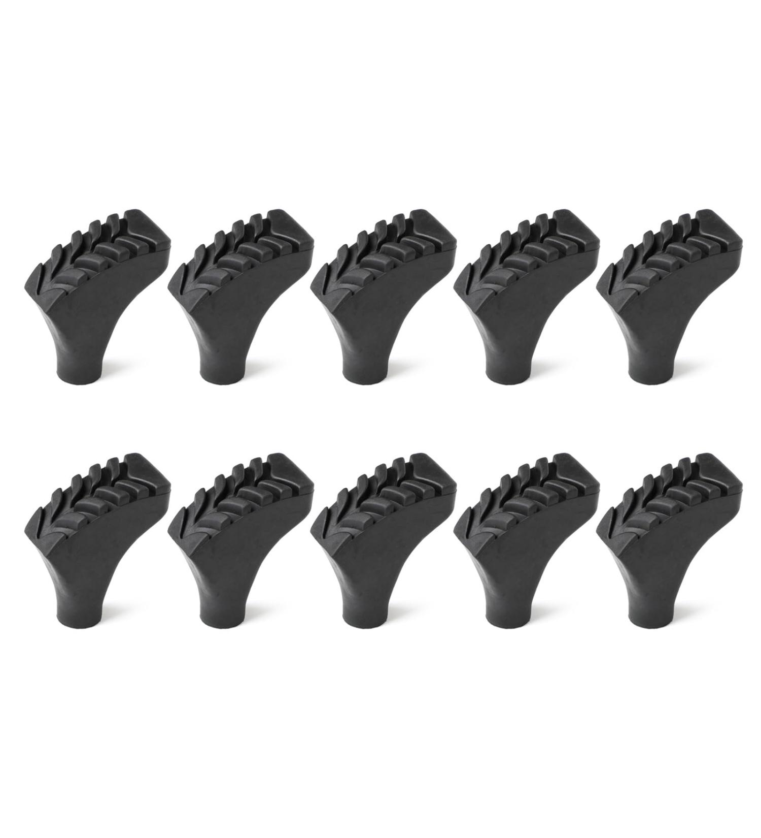 HIOPOIUYT Nonslip Walking Stick Pad Caps Hikings Stick End Bottom Crutch Tip Head Protectors Walking Stick Rubber Replaceable Tip - Buy Online on GoSupps.com