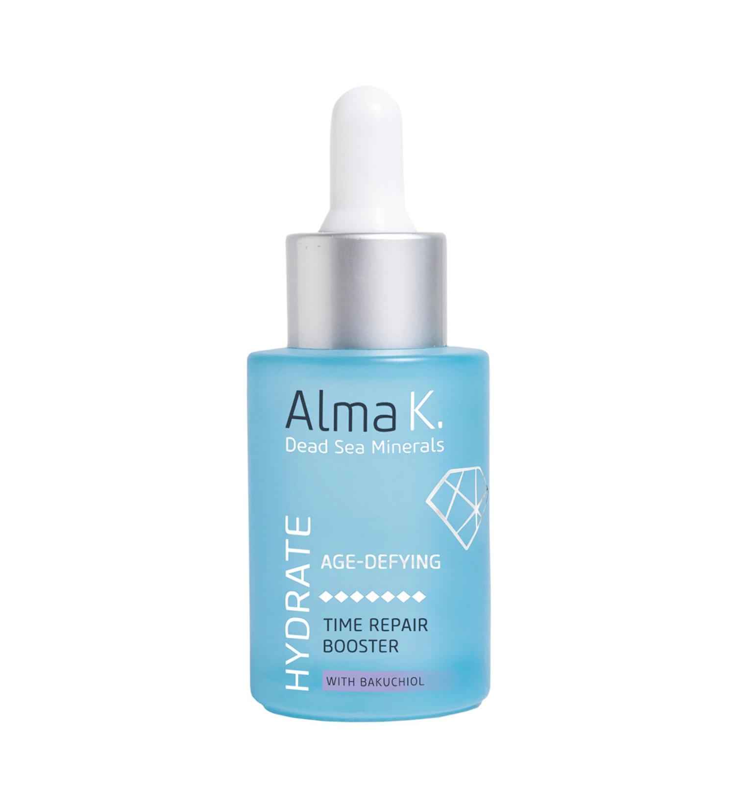 Alma K Time Repair Booster with Bakuchiol - Face Serum for Women - Hyaluronic Acid Serum for Face - Skin Brightening Serum - Hydrating Serum - 1 oz - Buy Online on GoSupps.com
