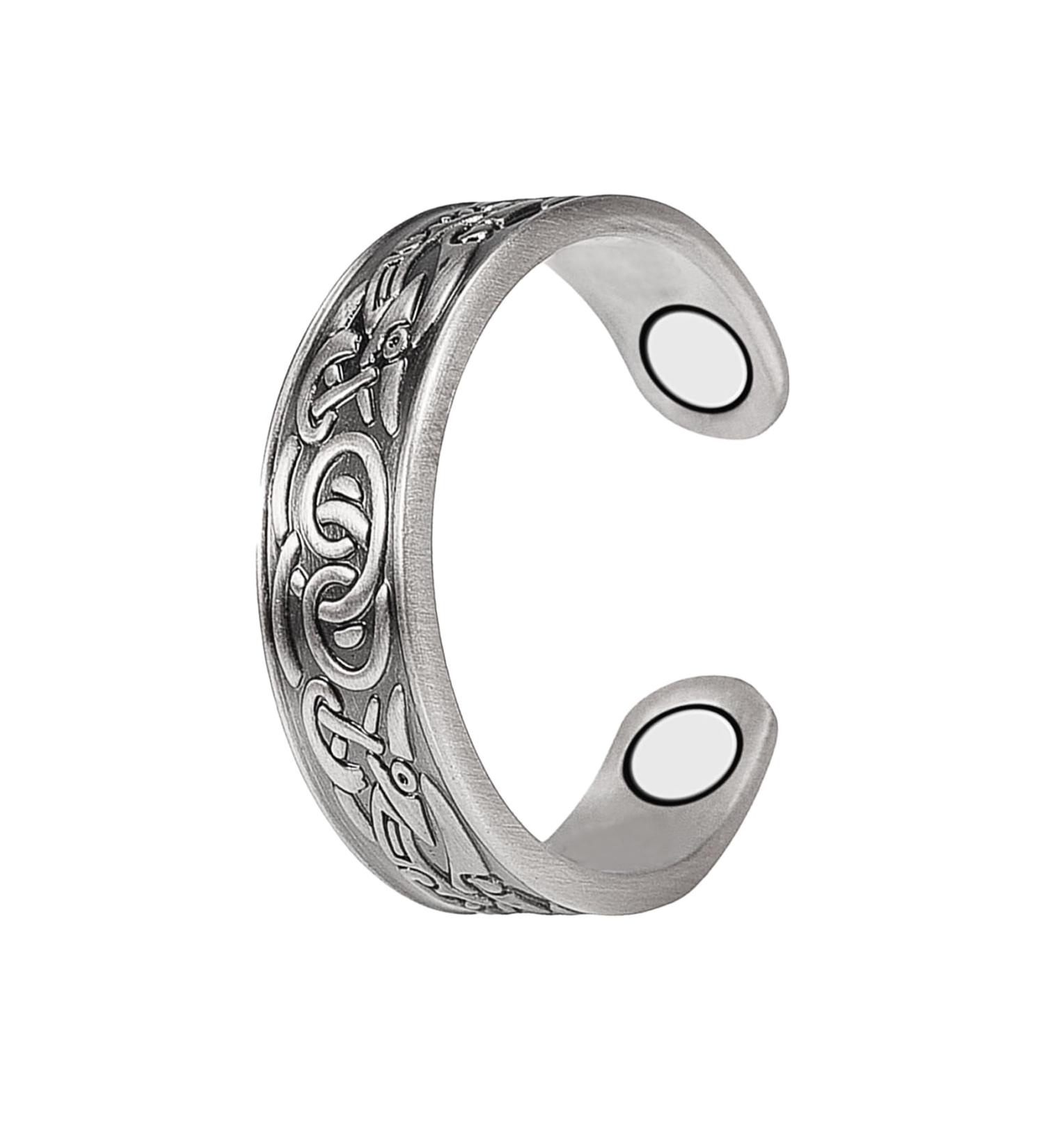 Magnetic Therapy Joint Bone Ring - Arthritis & Migraine Relief Jewelry | Gift Box Included - Buy Online on GoSupps.com