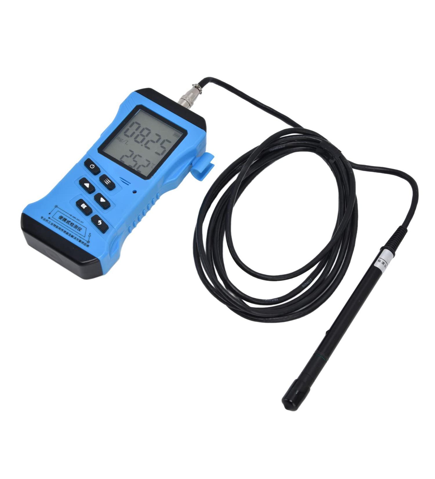 Portable Dissolved Oxygen Measurement Device - 0.1 mg/L Resolution Water Quality Monitor for Laboratories Aquariums & Aquaculture - Buy Online on GoSupps.com