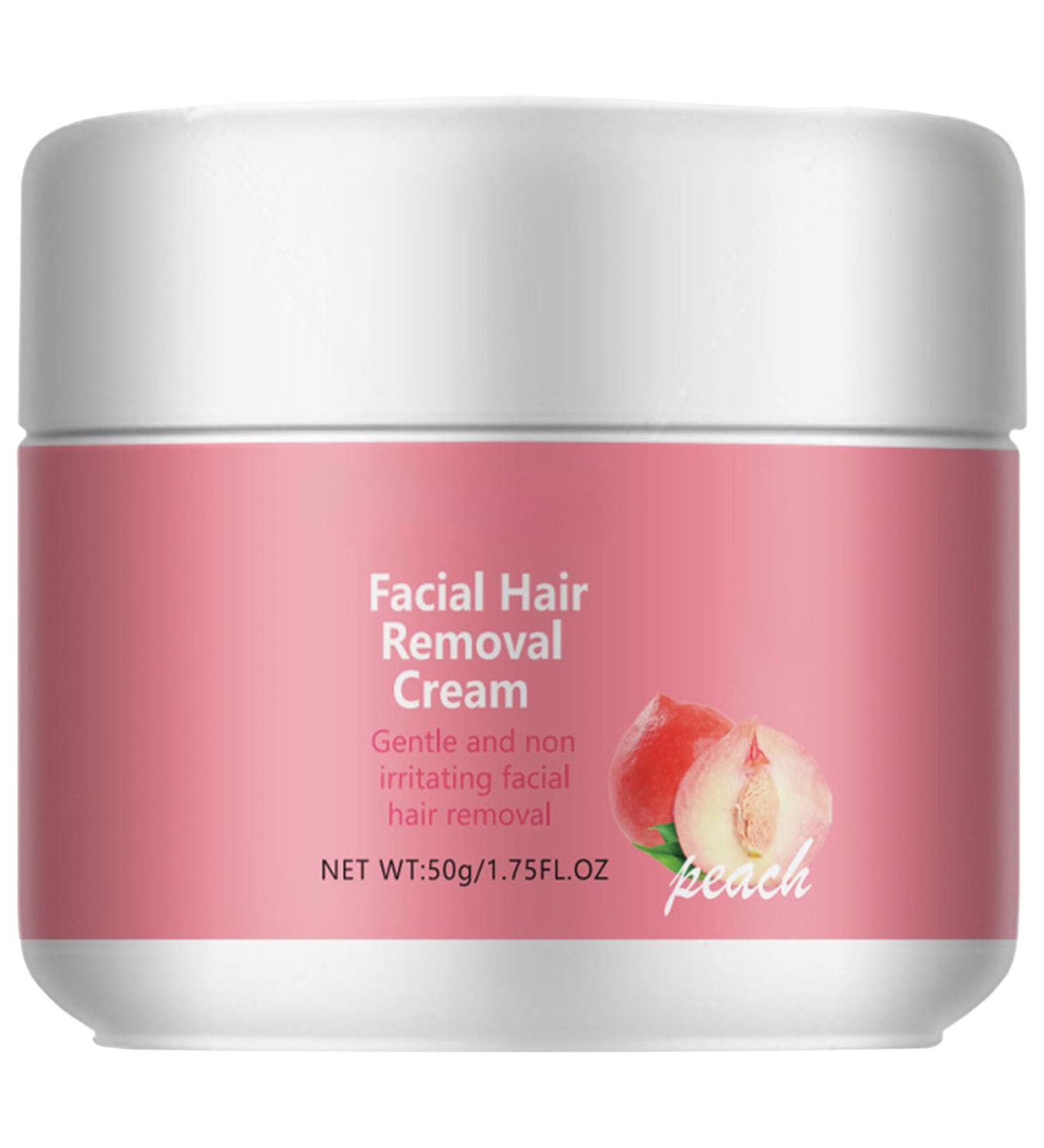 Rubu22a Facial hair removal cream hair removal cream 50 gbottle facial hair removal cream for women visibly smooth skin in just 5 minutes suitable for all skin types 1 - Buy Online on GoSupps.com