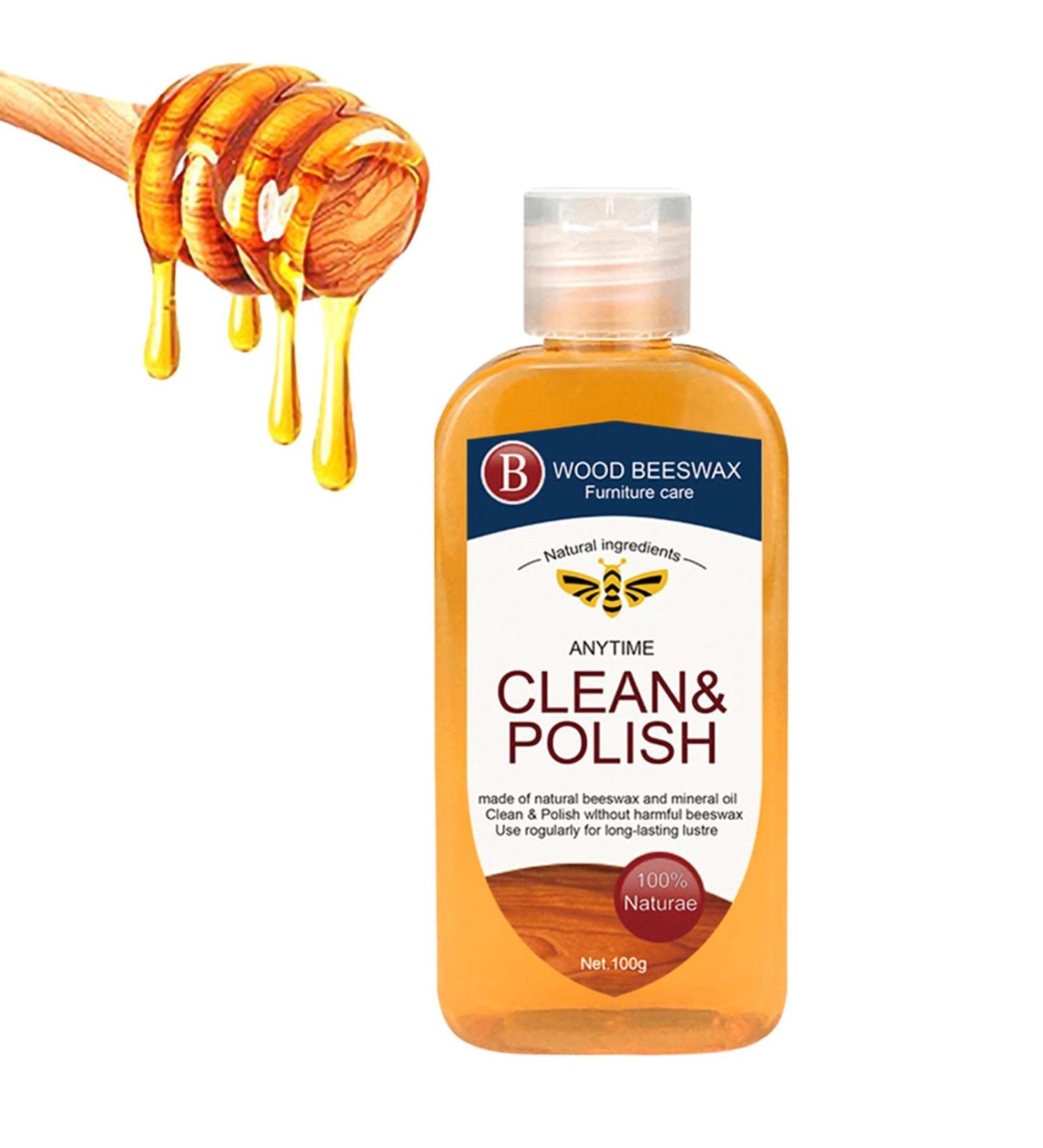 Beeswax Polish for Wood Wood Polish & Conditioner Furniture Feed Wood Conditioner Beautify Furniture Easy to Use Widely Used Liquid 100g - Buy Online on GoSupps.com
