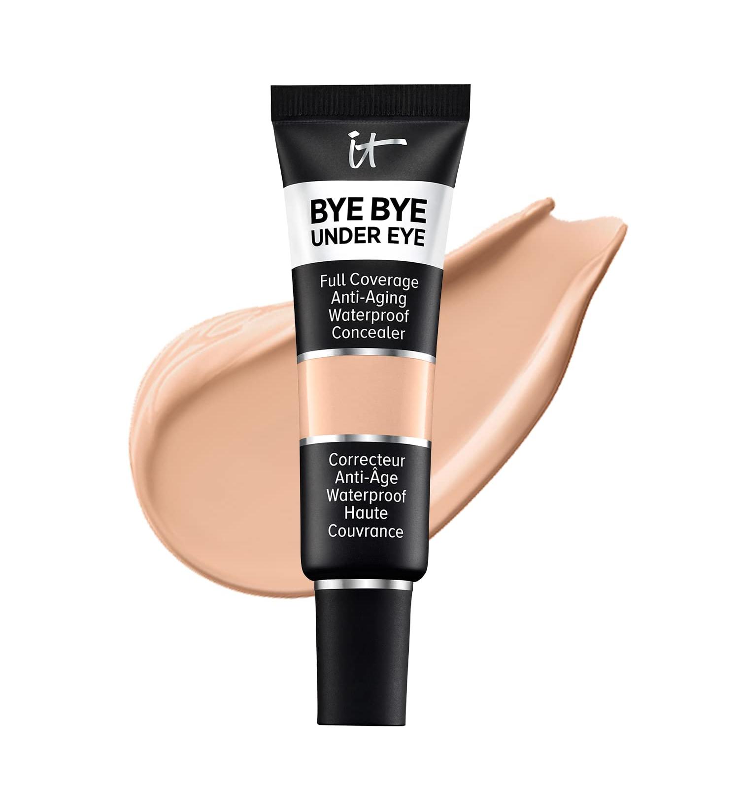 It Cosmetics Bye Bye Under Eye Concealer 24.0 Medium Beige - Full Coverage Anti-Aging Waterproof | Shop Internationally - Buy Online on GoSupps.com