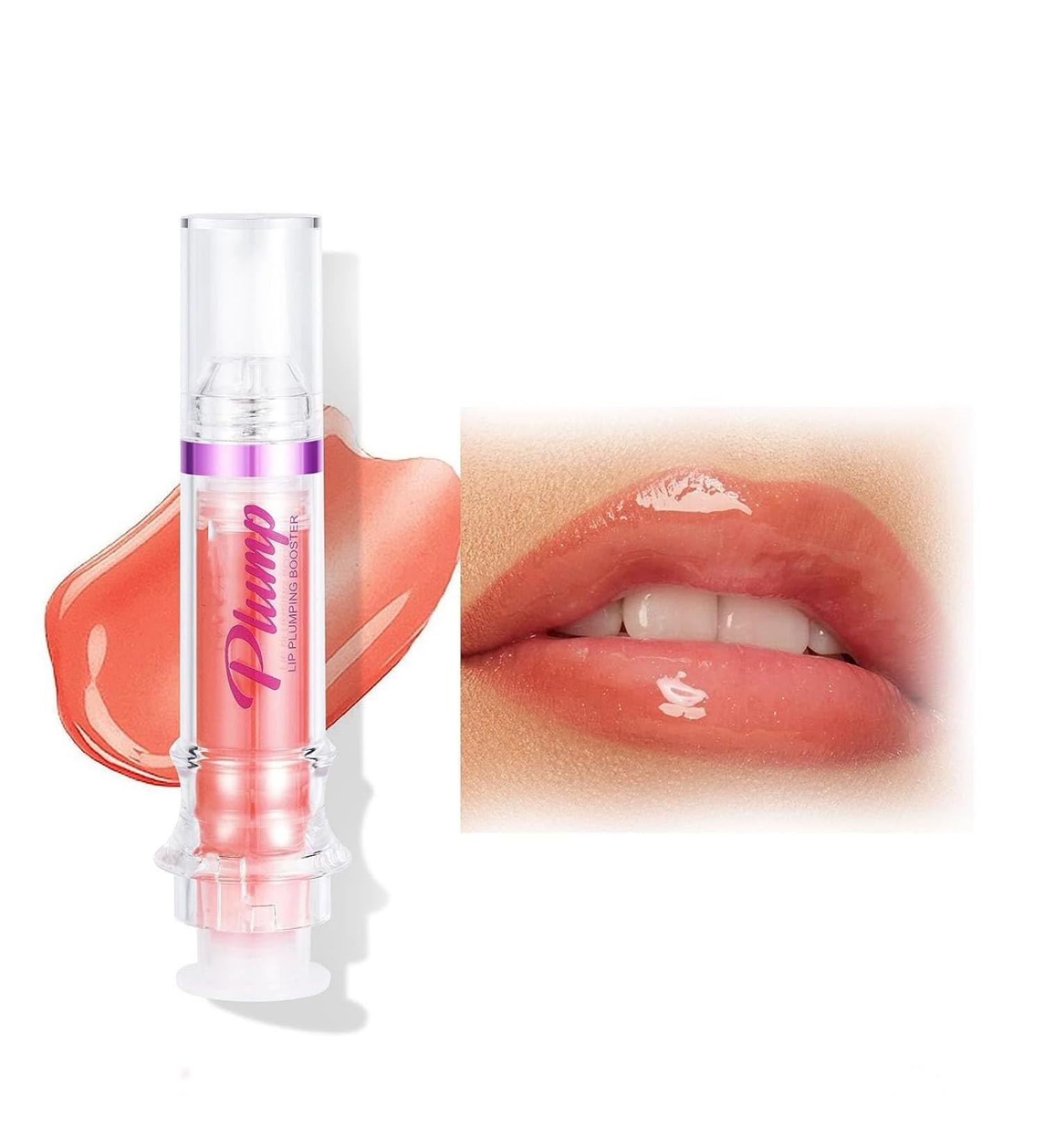 Buy Lip Plumper - 6 Shades Moisturizing Glossy Plumping Lip Gloss | Long Lasting Hydrating Formula for Women & Girls - Buy Online on GoSupps.com