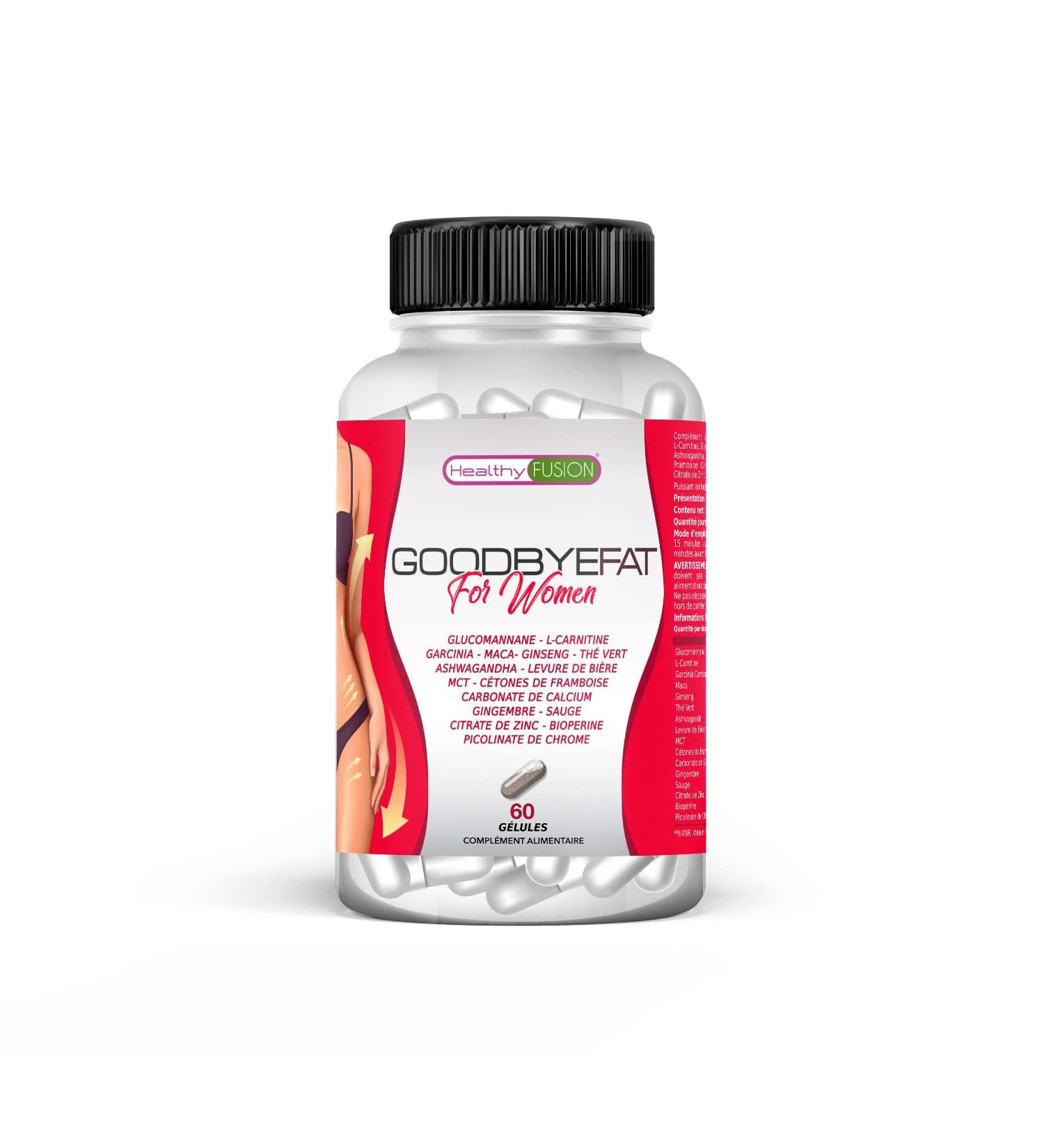 GOODBYE FAT FOR WOMEN | Powerful Slimming for Women | Fat Burner Appetite Reducer & Metabolism Booster | Redefine Your Figure by Eliminating Fat & Kilos | 60U. - Buy Online on GoSupps.com