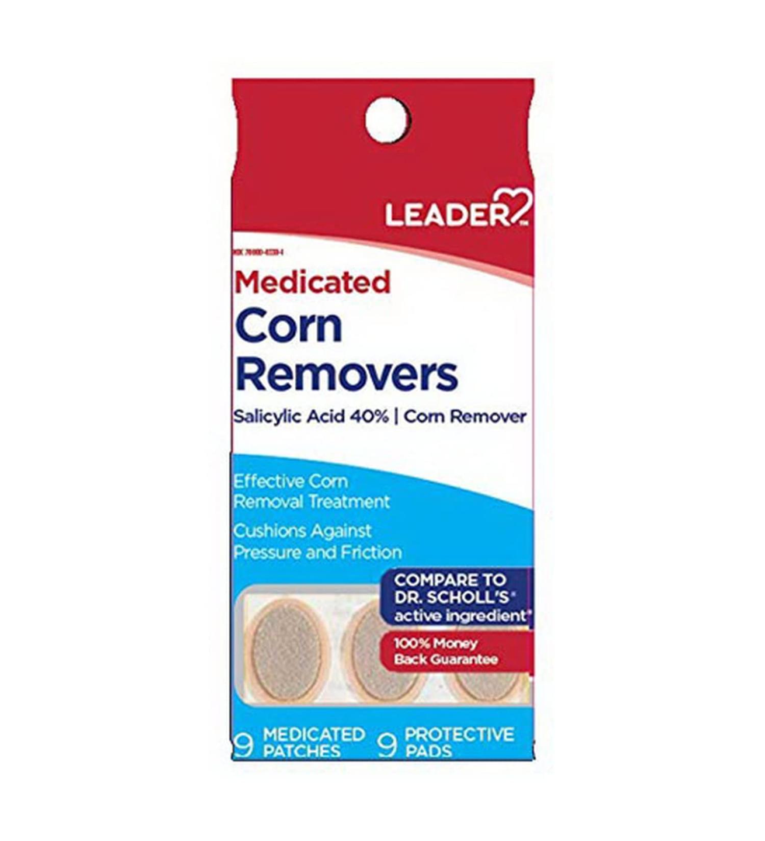 Leader Medicated Callus Removers - 6 Per Package (3-Pack) - Buy Online on GoSupps.com