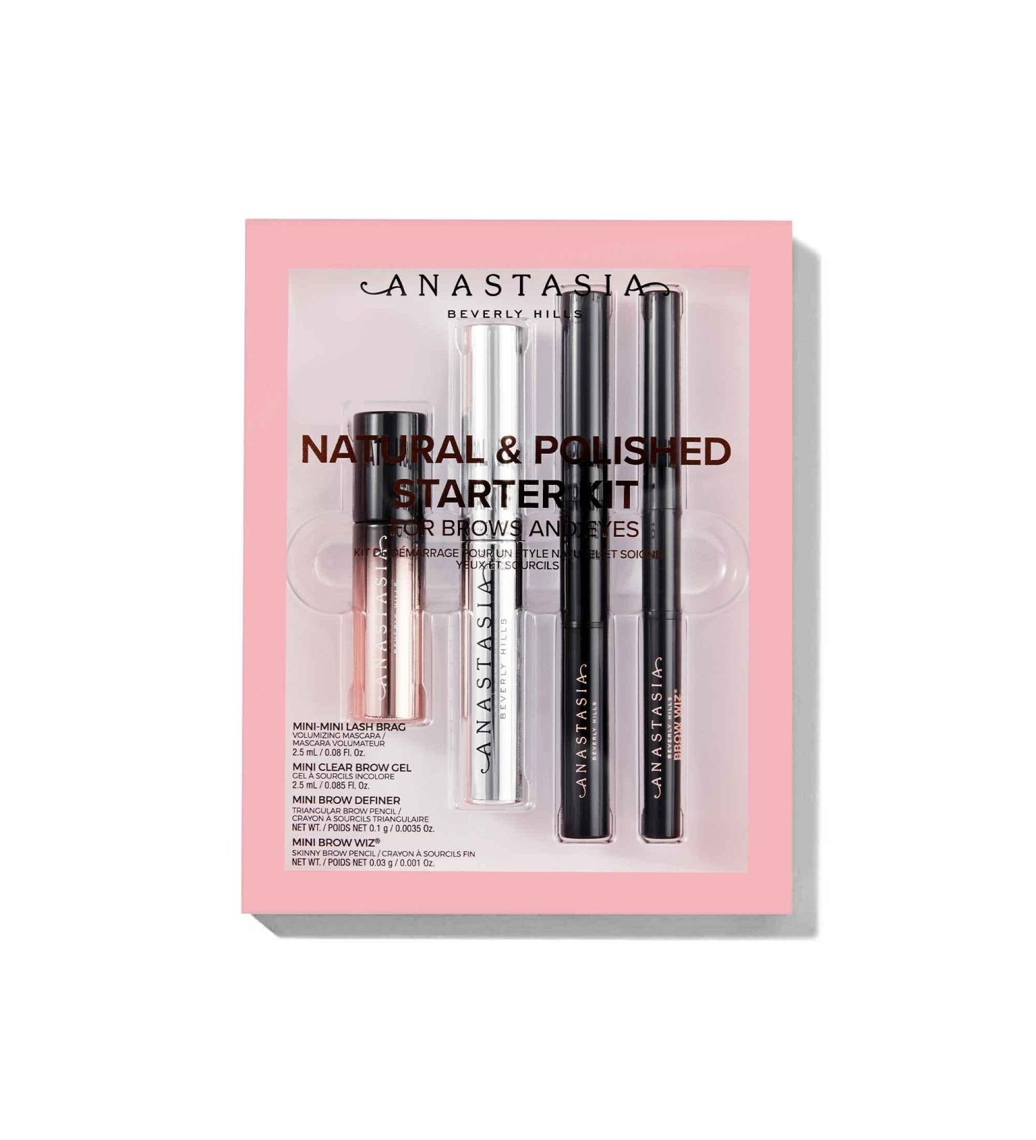 Anastasia Beverly Hills- Natural & Polished Starter Kit Medium Brown