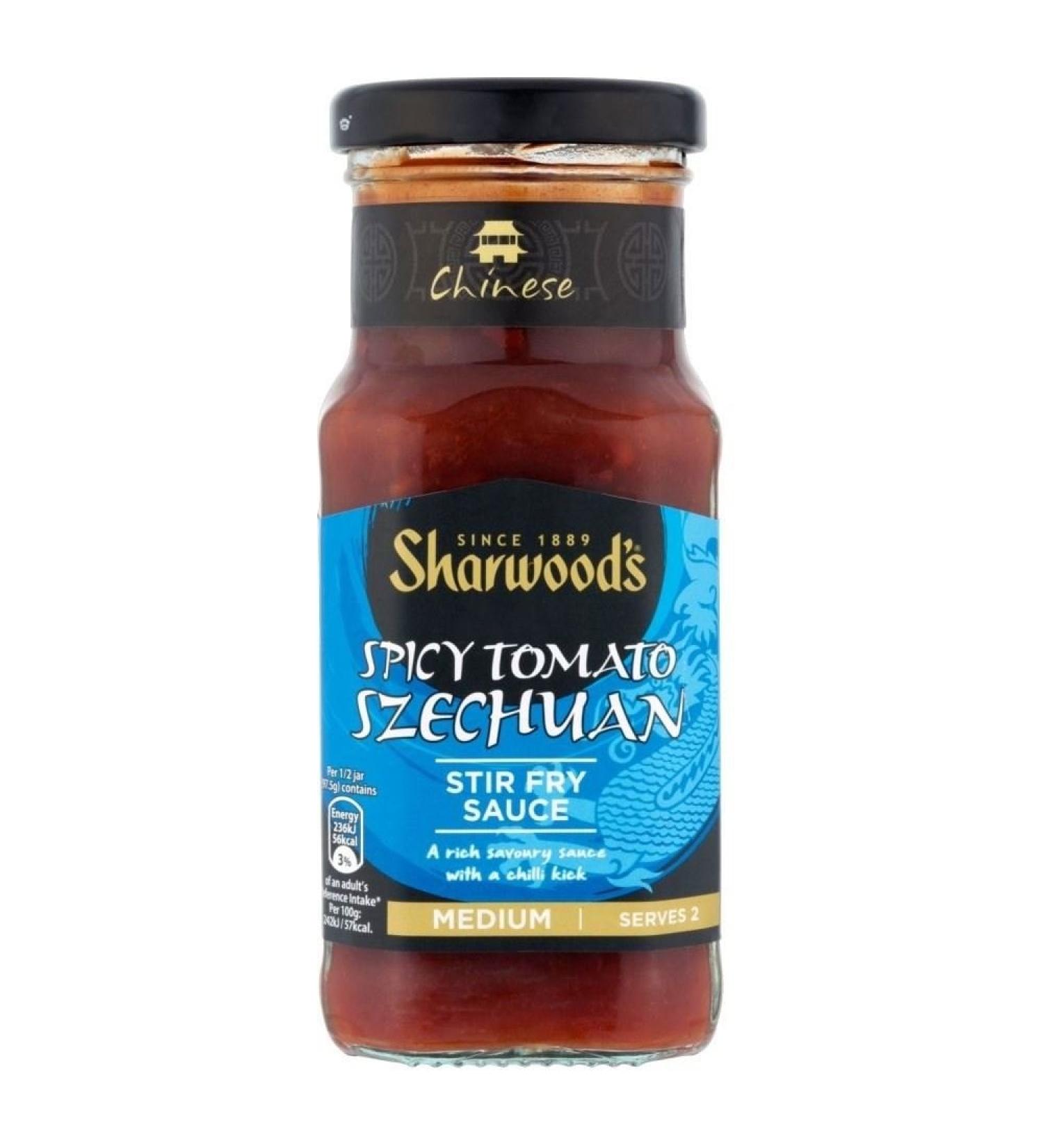 Sharwood's Sharwood's Stir-Fry Sauce - Spicy Szechuan Tomato (195g)