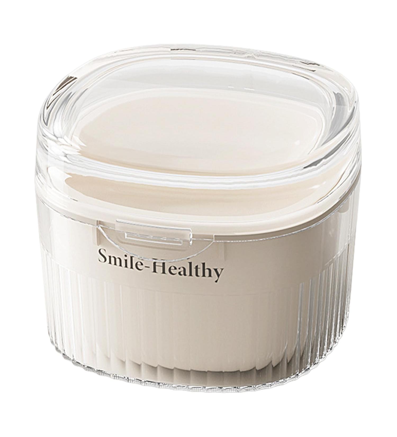 Premium Dental Prostheses Storage Box - Secure & Hygienic Denture Container for False Teeth & Mouth Protection - Buy Online on GoSupps.com