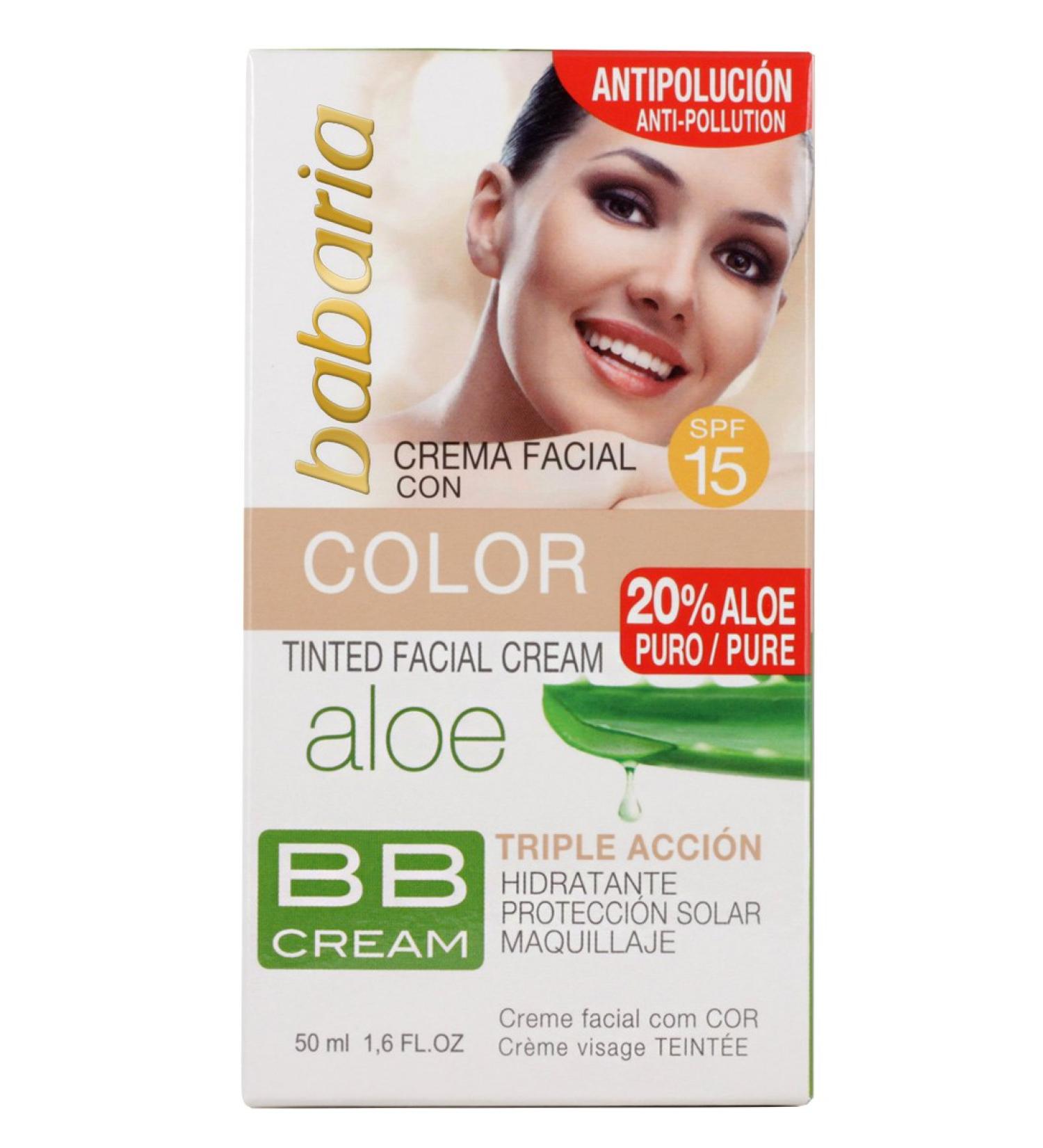Aloe Vera BB Cream SPF15 50ml - Natural Coverage for Radiant Skin - Buy Online on GoSupps.com