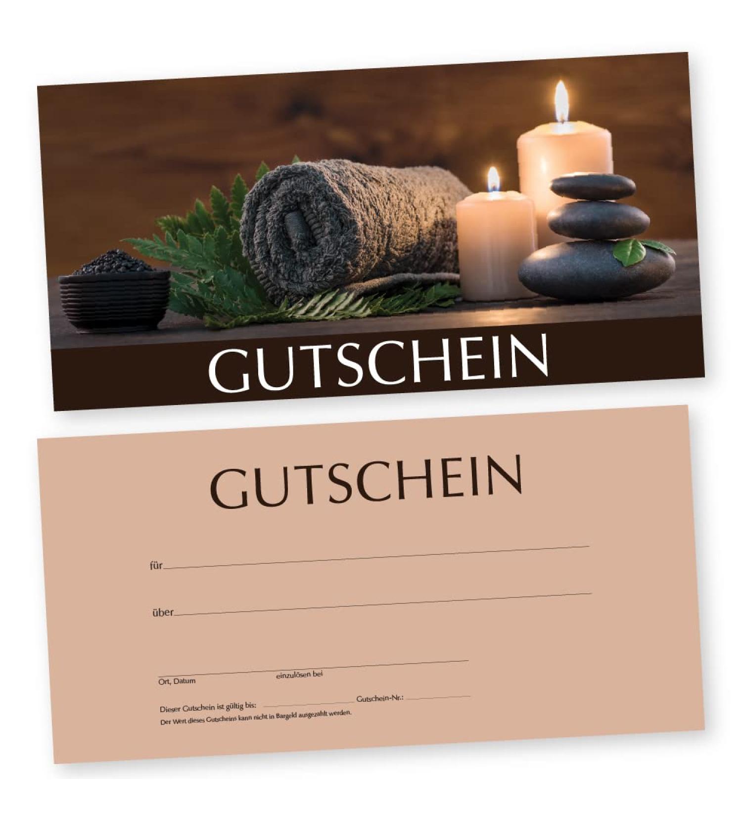 50 Feel-Good Massage Voucher Cards | Relaxation & Cosmetics Gift Vouchers for International Shipping - Buy Online on GoSupps.com