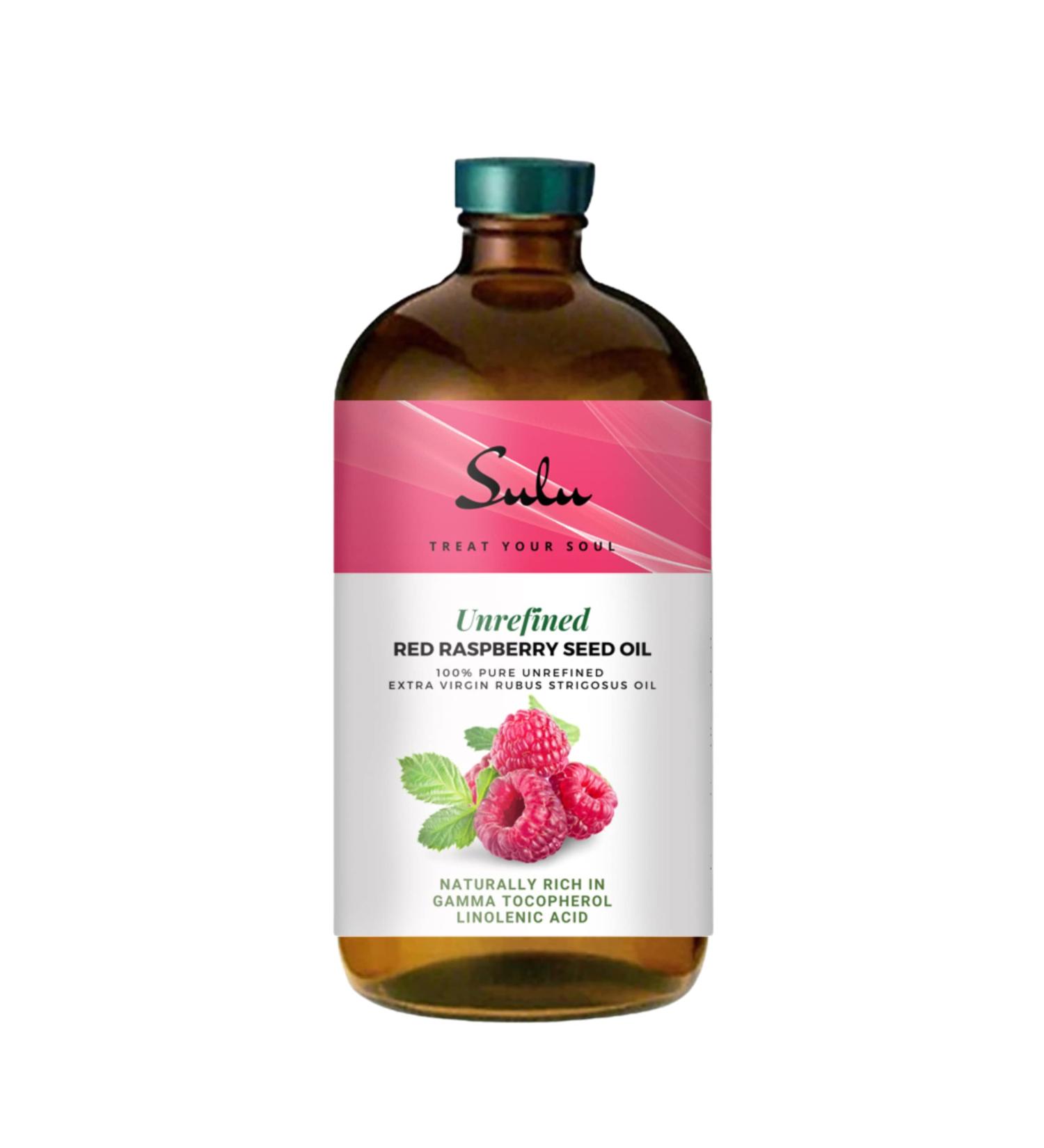 100% Pure Organic Extra Virgin Red Raspberry Seed Oil (2 oz) 100 Fl Oz (Pack of 1)