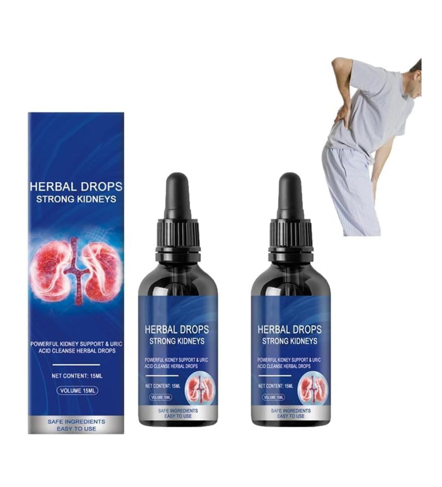 Googeer Lot de 2 gouttes de soin des reins base de plantes liquide d'essence relaxant et r parateur actif pour les articulations solution de soins base de plantes gouttes base de plantes 2 Pi ces. - Buy Online on GoSupps.com