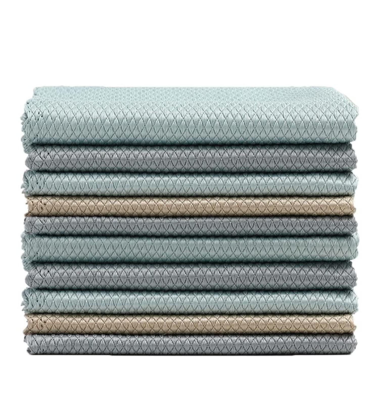 Cleaning Cloths Cleaning Cloth Fish Scale Microfibre Cloths Super Absorbent No Lint Suitable for Home Kitchen and Car 30x40cm (Color:5pcs Size:30x40cm)(Color:5pcs Size:30x40cm) (Color : 10pcs Size : - Buy Online on GoSupps.com
