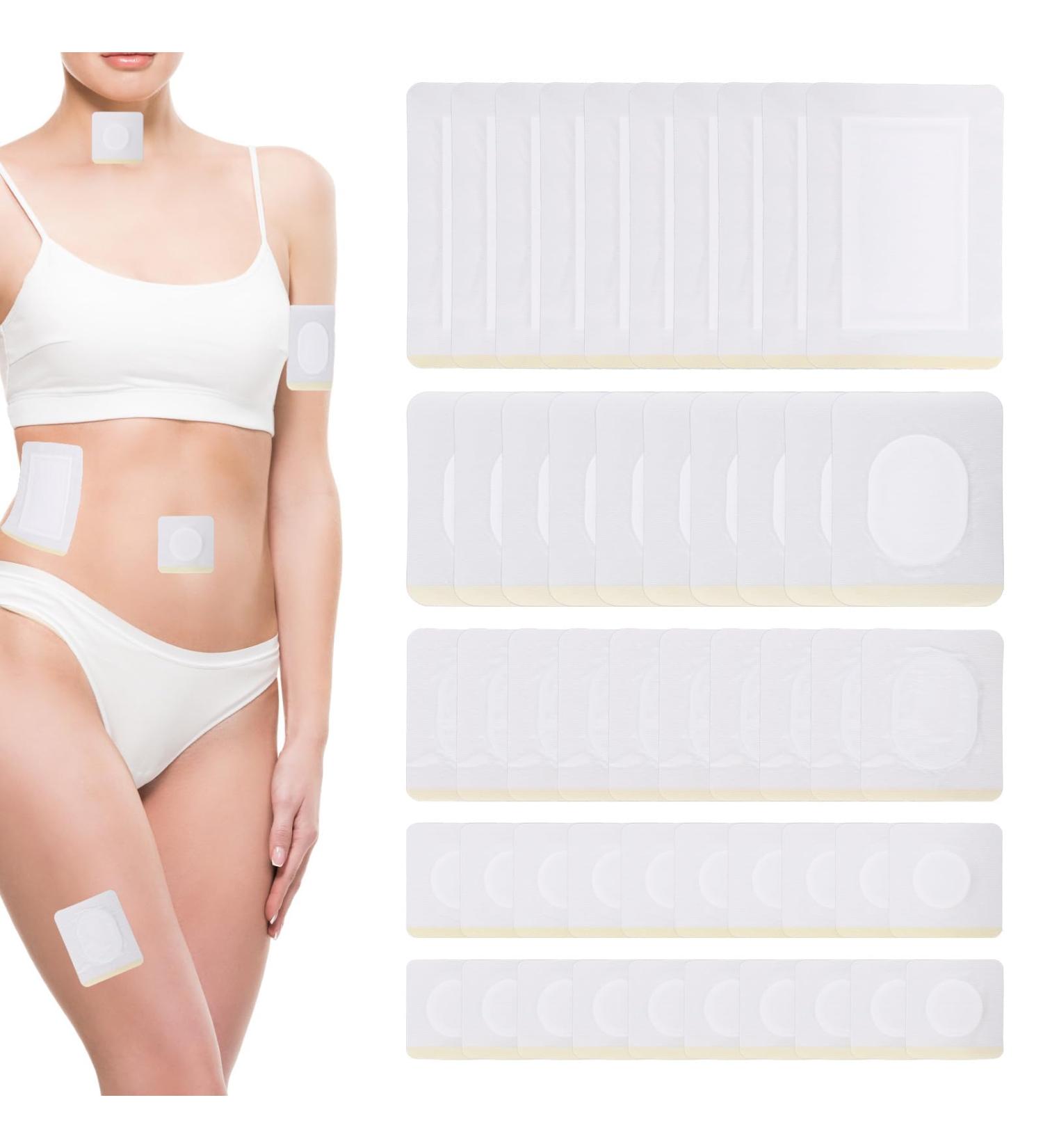 BOXOB 50 Pi ces Pack d'Huile de Ricin Tr s Absorbant Patch Huile Ricin pour Nombril Bras Cou Taille Pieds Facile Utiliser Sans Lavage pour Apaiser et D tendre - Buy Online on GoSupps.com