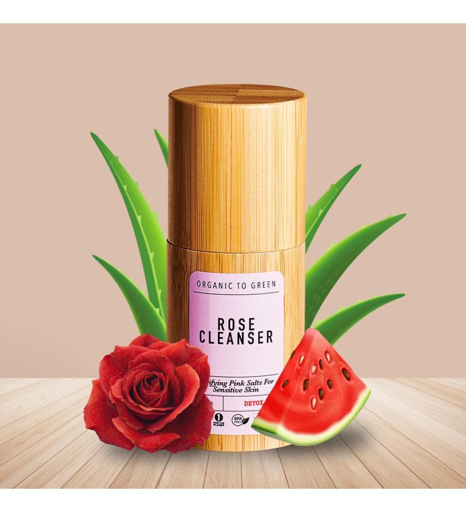 Organic To Green - Rose Cleanser - Buy Online on GoSupps.com