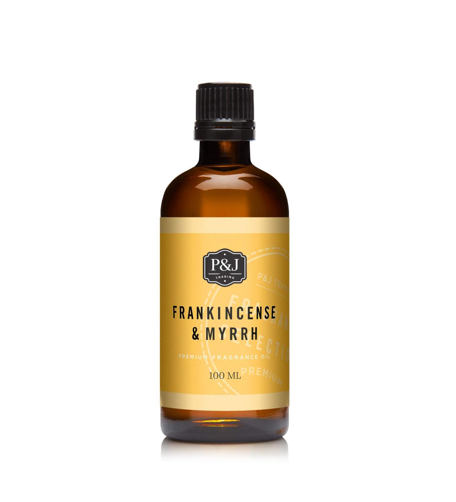 Frankincense & Myrrh Fragrance Oil 100ml Scented Oil for Candle Making  Oil Burners  Slime Crafting  Homemade Bath Bombs  DIY soap  Handcrafted lotions and Hair Care