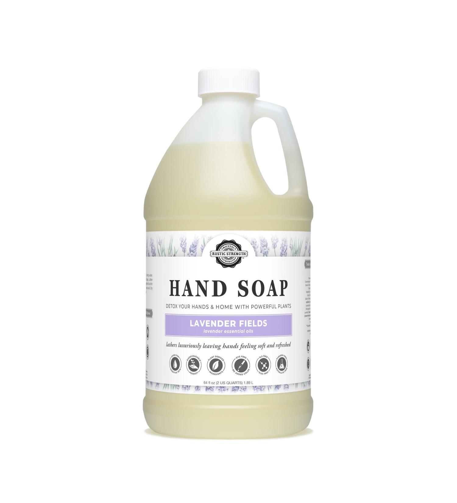 Liquid hand soap Lavender Fields 64oz refill
