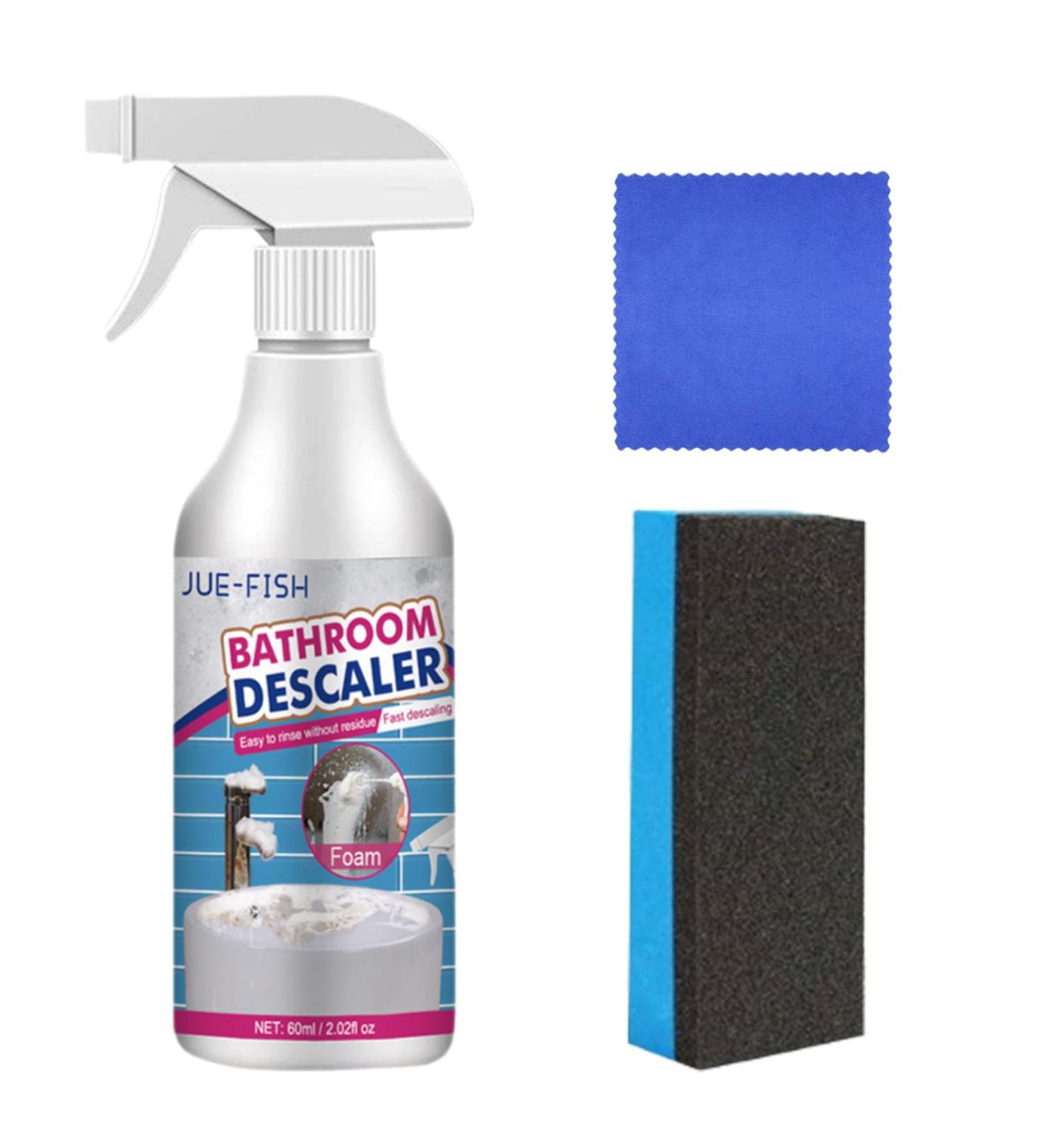 Acssart Bathroom Descaler Acssart Foam Cleaner Bathroom Efficient Bathroom Cleaner with Spray Nozzle Bathroom Descaler Stubborn Stains Cleaner Descaler Bathroom Cleaner 1pcs - Buy Online on GoSupps.com