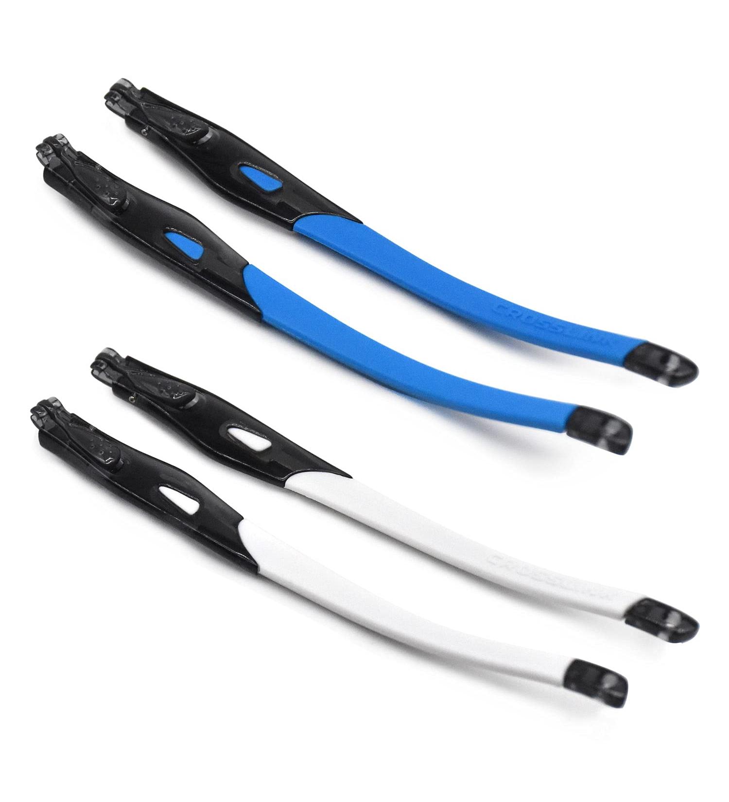SOODASE Rubber Replacement Legs for Oakley Crosslink Sweep/Switch Glasses - 2 Pairs Clear Black Frame - Buy Online on GoSupps.com