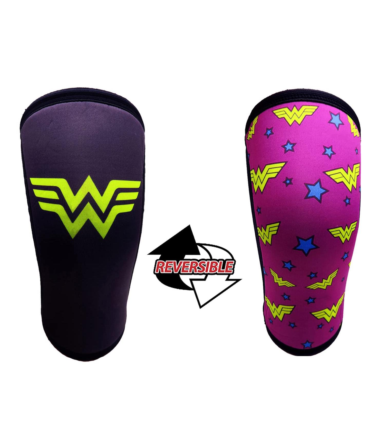 RUNTOP 7mm Neoprene Knee Sleeves (Pair) - Support Pain Compression for Squats, Cross Training, Weightlifting - Women's Gift - Kids & Children - WODS Powerlifting - Buy Online on GoSupps.com