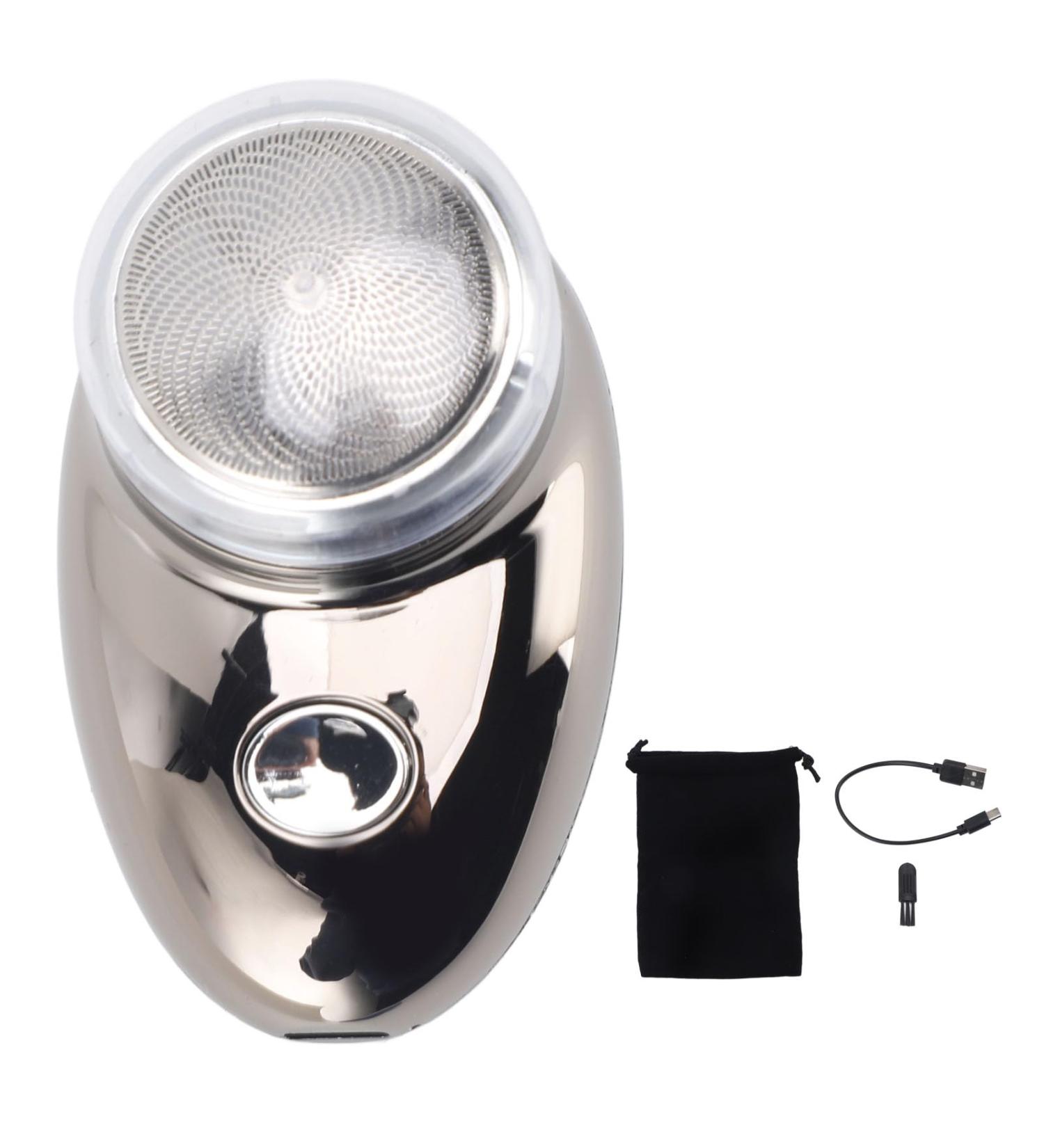 Zerodis Professional Beard Trimmer - Rechargeable Lightweight & Portable Barber Clipper for Precise Shaving - Electroplating Gray Design - Buy Online on GoSupps.com