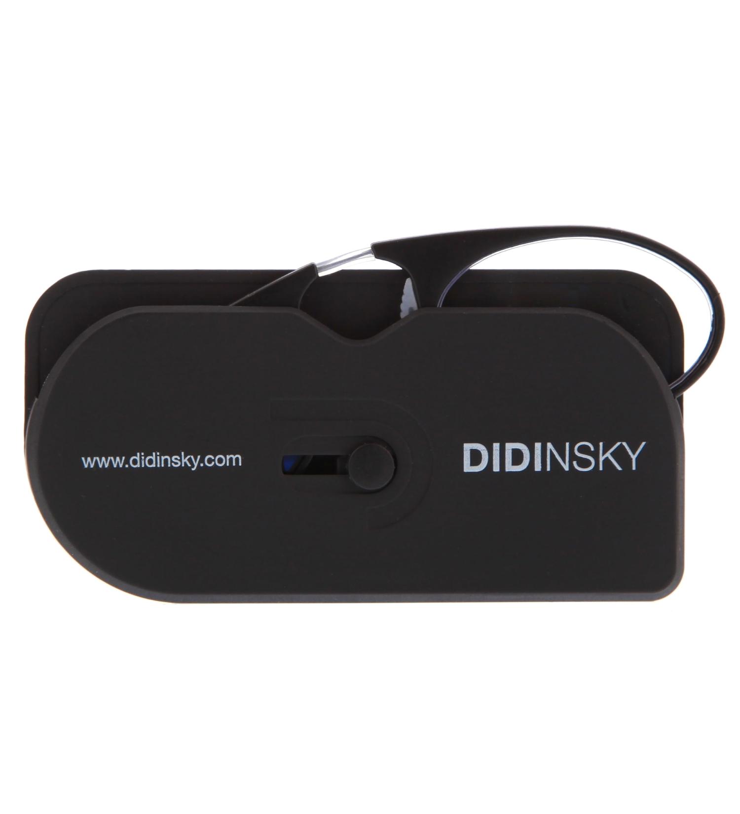 Didinsky Unisex Reading Glasses - Compact Light Edgeless | Ideal for Travel Comfortable with Adhesive Strips | Orsay Graphitebio 3.0x - Buy Online on GoSupps.com