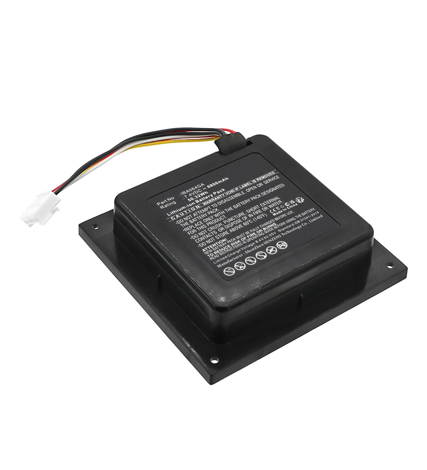 Synergy Digital Speaker Battery for JBL PartyBox 110 - Ultra High Capacity 6800mAh Replacement (Li-ion 7.4V - Buy Online on GoSupps.com