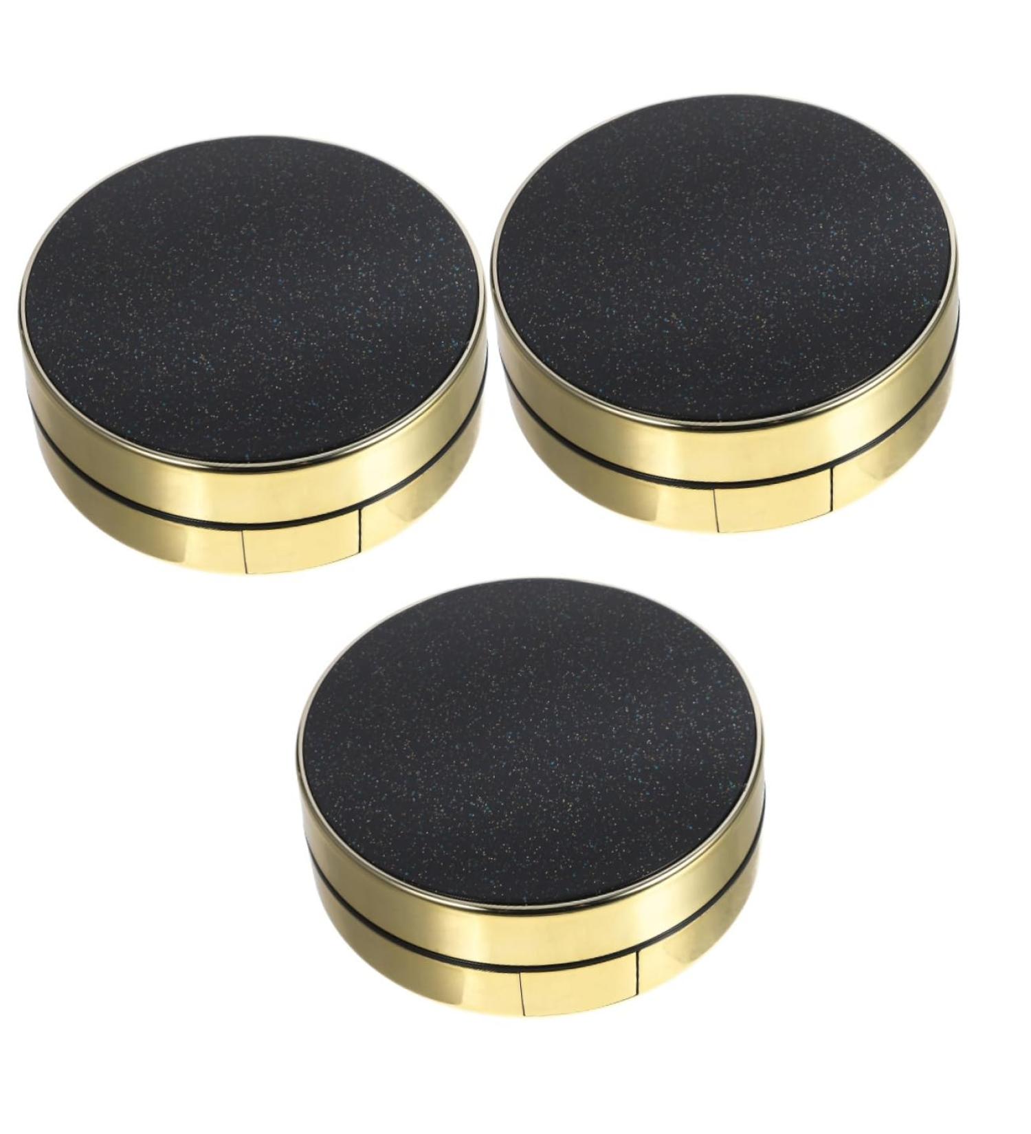 HAPINARY 3pcs Madeup Accessories Empty Cushion Compact Case Foundation Compact Case Makeup Cream Case Puff - Buy Online on GoSupps.com