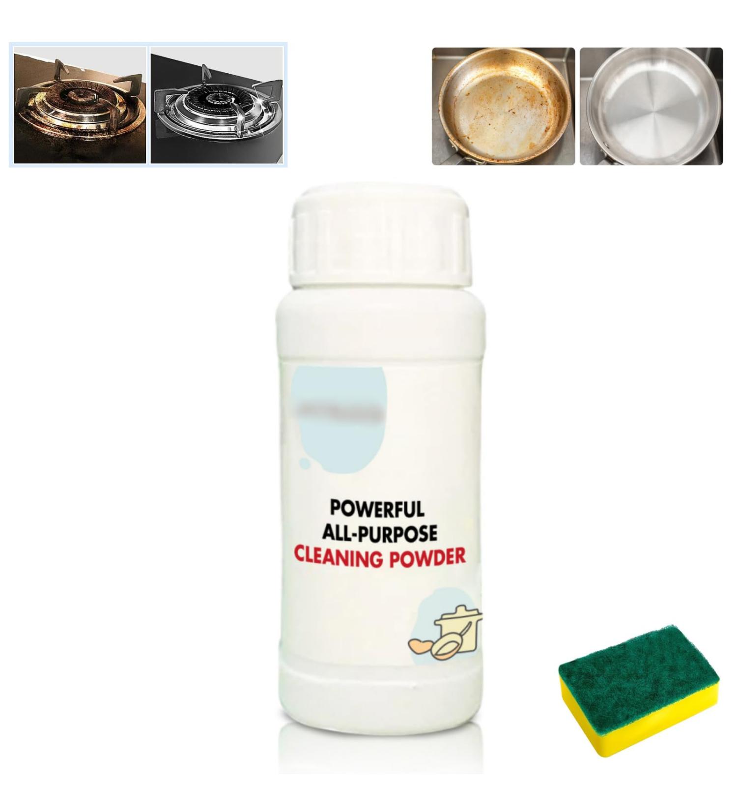 Kitchen All-Purpose Powder Cleaner Powerful Kitchen All-Purpose Powder Cleaner Multi-Purpose Foam Cleaner Rust Remover (A 1) - Buy Online on GoSupps.com