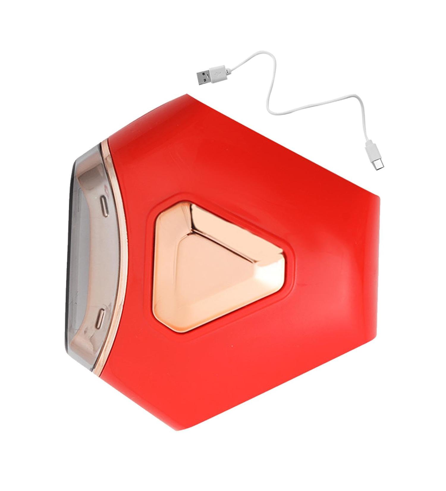 Shurzzesj Automatic Nail File - Electric Toenail Scissors - Electric Automatic Nail Safety Trimmer with Nail Clip Storage 2-in-1 Nail Cutter and Polisher for Kids Adults Red - Buy Online on GoSupps.com