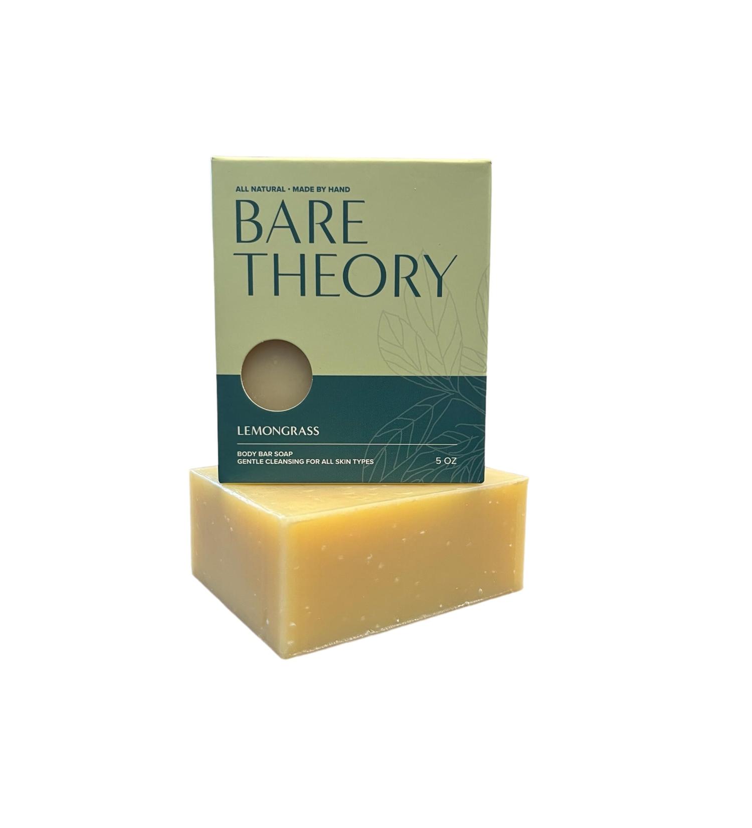 All-Natural Lemon Grass Lavender & Vetiver Essential Oil Bar Soap - Cold Processed with Olive Oil Shea Butter & Coconut Oil - Buy Online on GoSupps.com