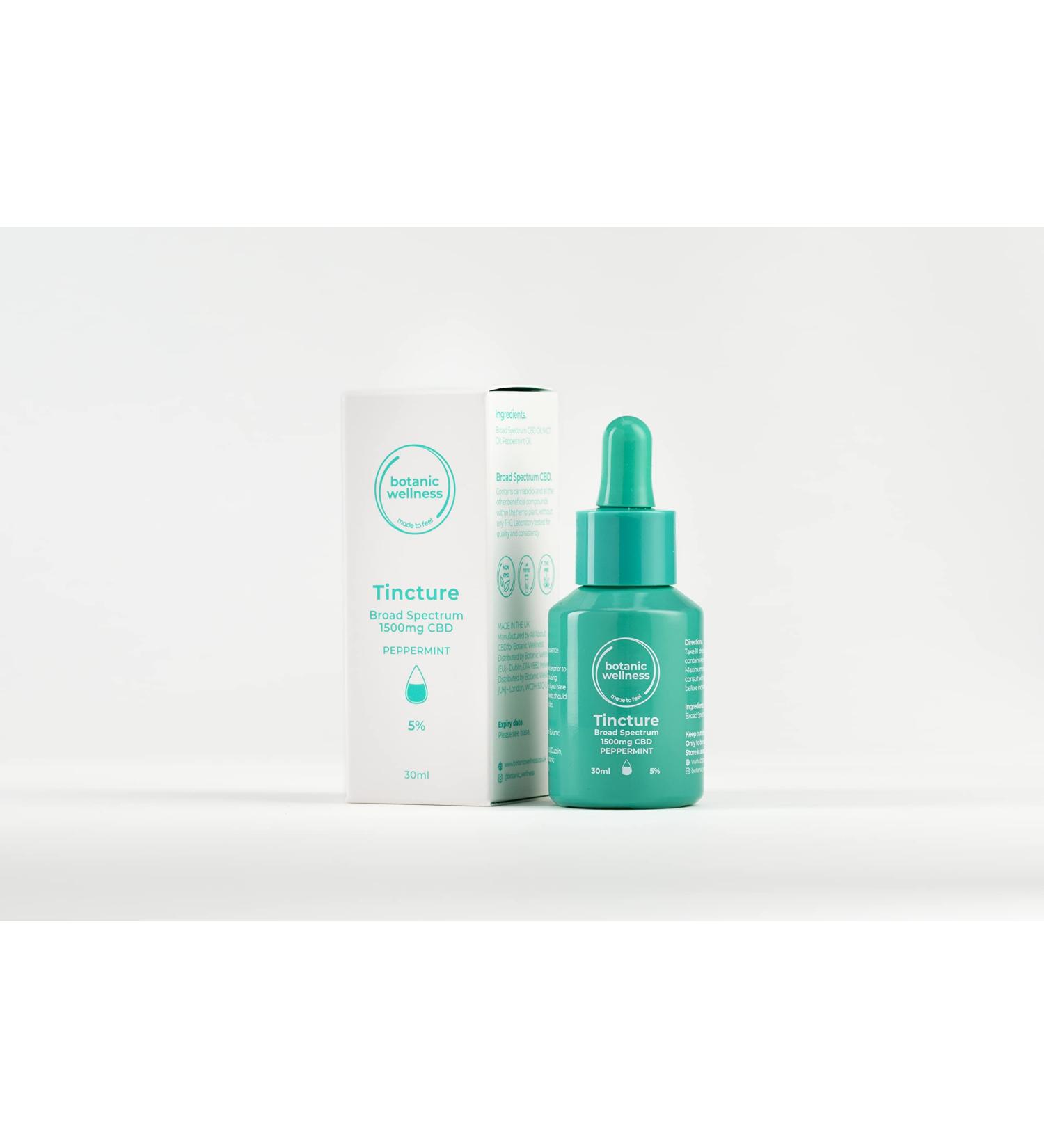 Botanic Wellness 1500mg CBD Tincture 30ml - Buy Online on GoSupps.com