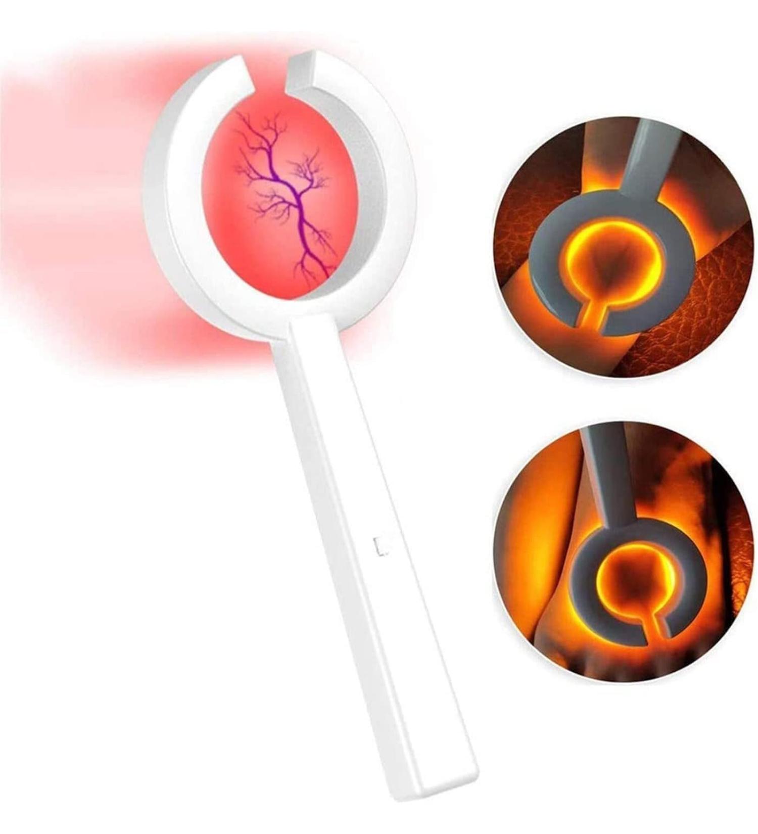 SSDDLZEQ LED Vein Detector - Rechargeable USB Vein Finder for Clearer Venous View | International Shipping Available - Buy Online on GoSupps.com