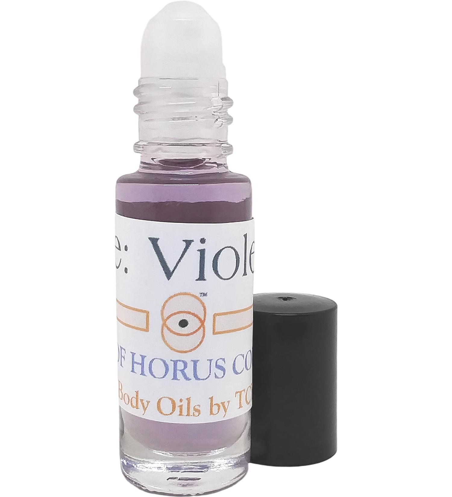Dolce: Violet - Type For Women Scented Body Oil Fragrance Roll-On - Purple - 1/8 oz. - ID#62872 0.13 Fl Oz (Pack of 1)