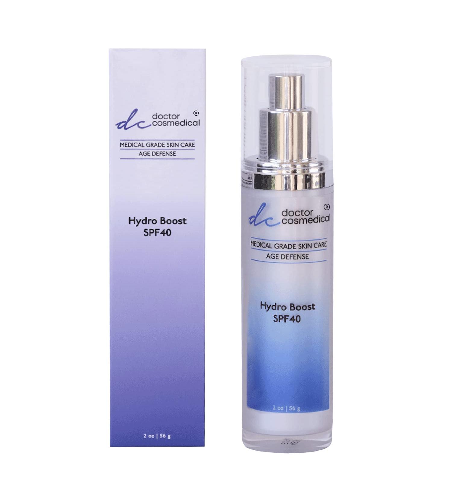 Hydro Boost Broad Spectrum SPF 40 | Anti-Aging Sunscreen & Face Moisturizer | Zinc Hyaluronic Acid & Apple Extract | 2oz - Shop Internationally - Buy Online on GoSupps.com