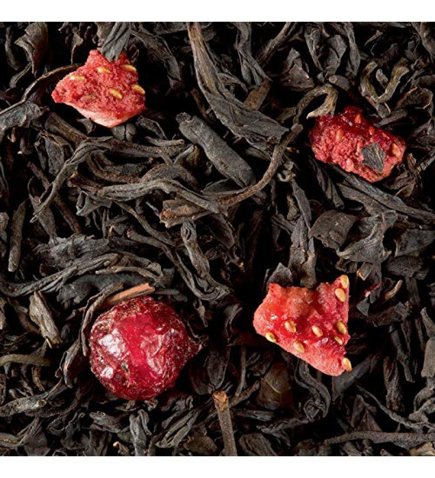 DAMMANN FRERES - Black tea 4 Fruits Rouges - 1 Kg Loose Tea Bag