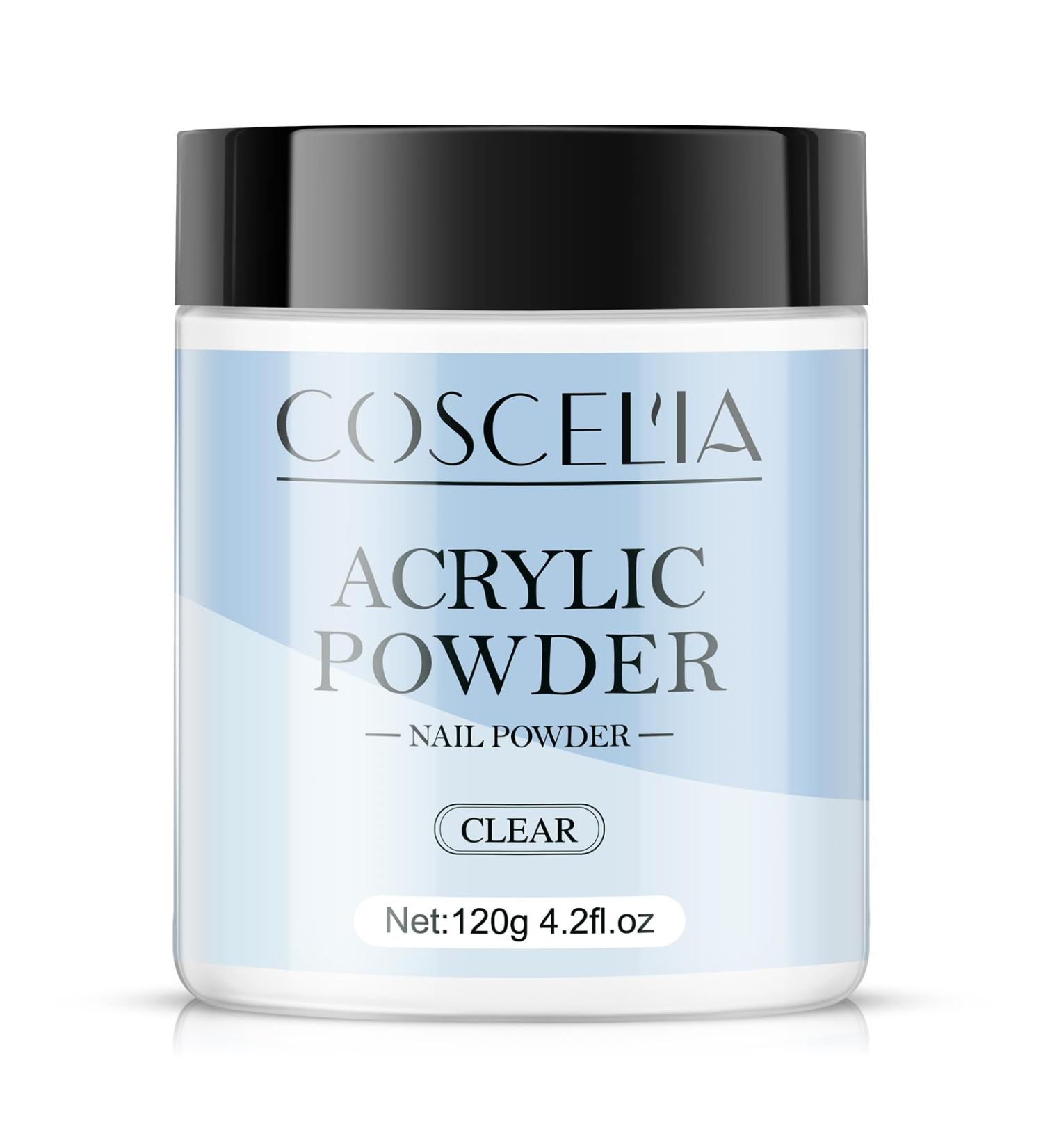 COSCELIA 120g Powder for 3D Nail Extensions No Lamp Required | Best Transparent Nail Art Solution - Buy Online on GoSupps.com