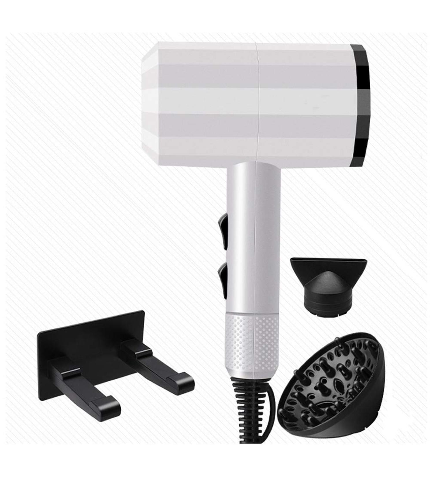 Professional Hair Dryer 2000W Travel Hairdryers Ionic Hairdryer Hair Dryer Set 2 Speed and 3 Heat with Nozzle and Diffuser Bracket Attachment AC Motor Overheating Protection for Home Travel Small - Buy Online on GoSupps.com
