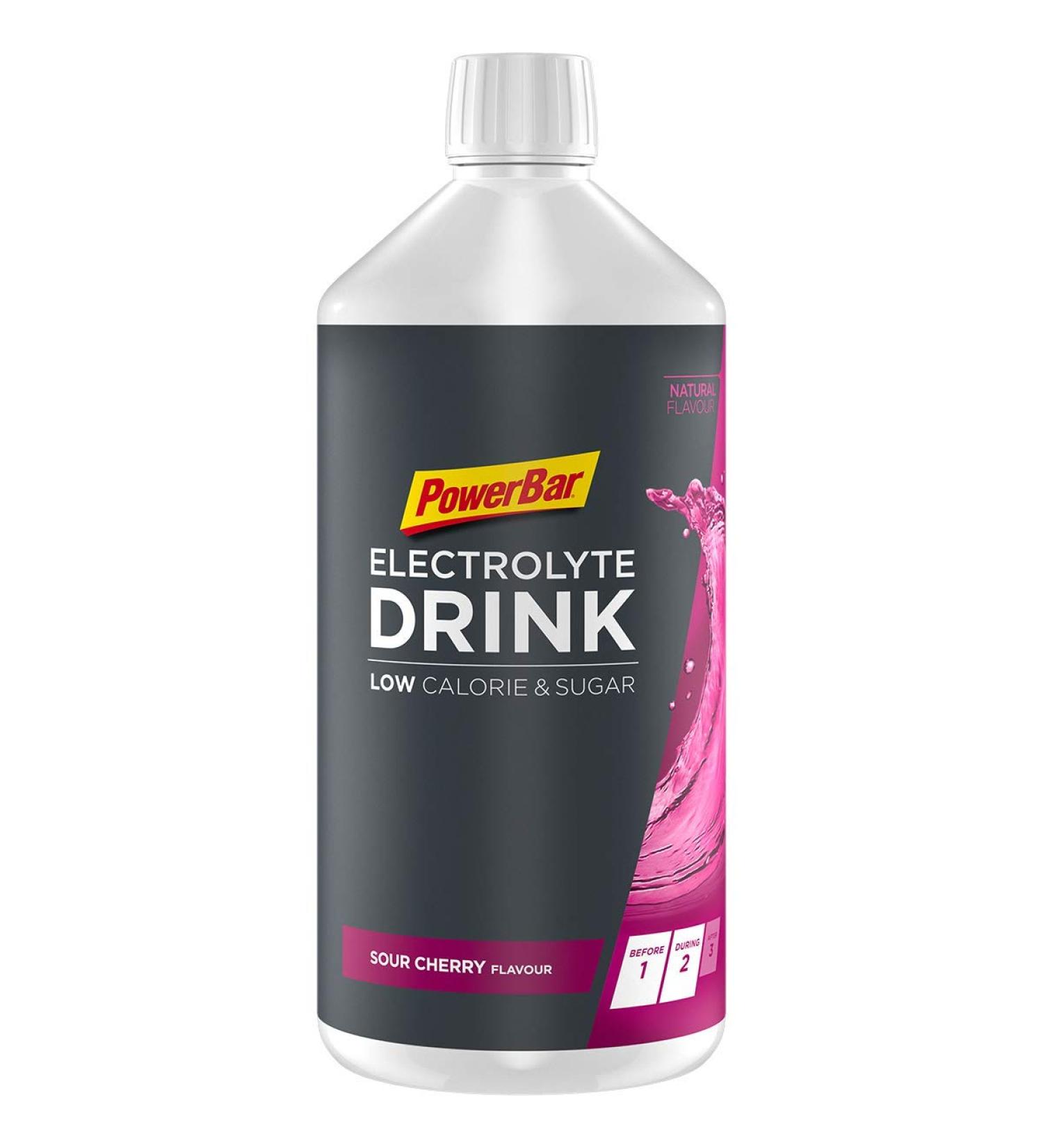Buy Powerbar Electrolyte Drink - Sour Cherry 1000ml | Isotonic Sports Drink | No Sugar | 5 Electrolytes | C2MAX - International Shipping Available - Buy Online on GoSupps.com