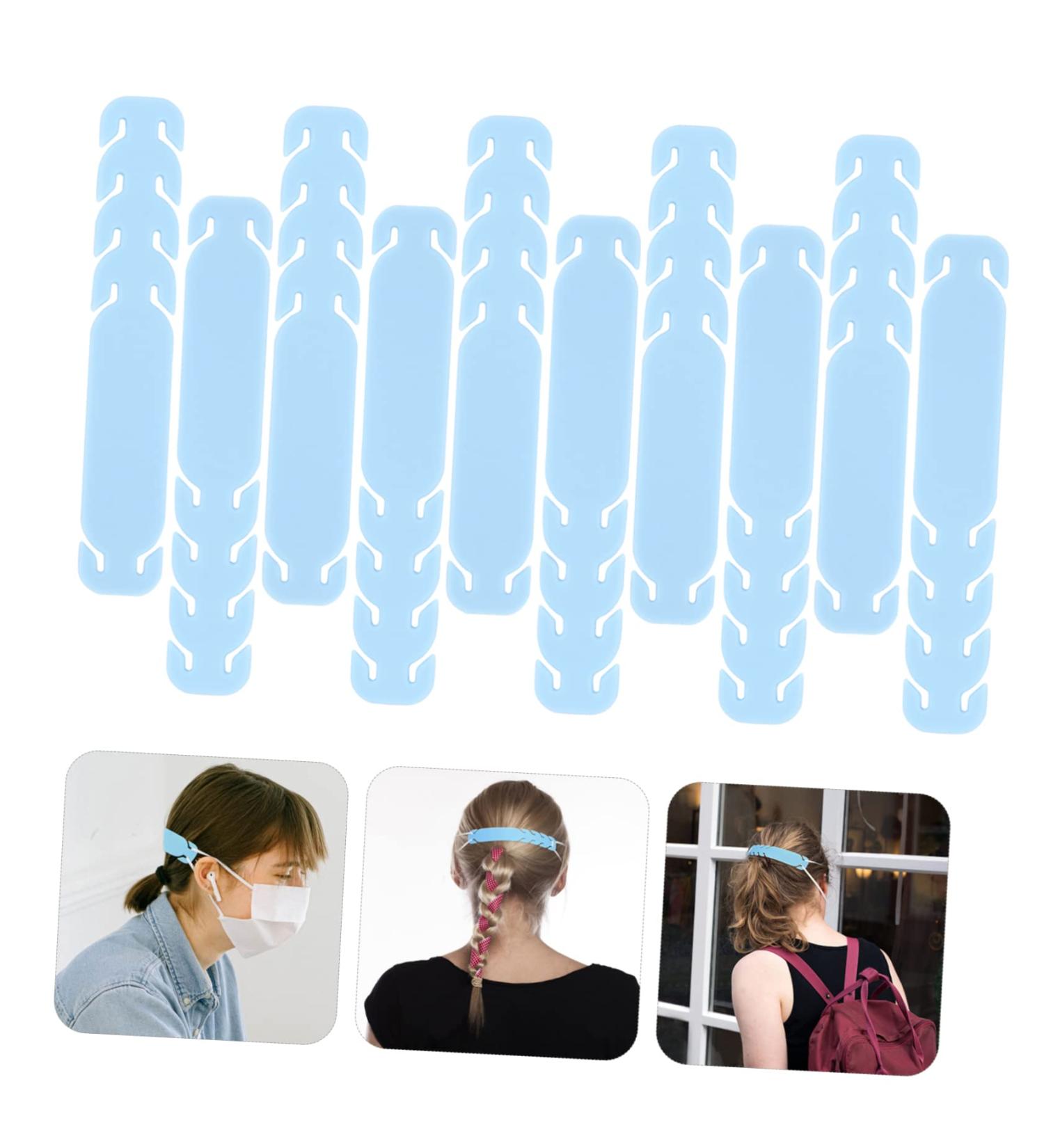 FOMIYES 20 Pack Mask Holder for Glasses Wearers - Adjustable Ear Strap Hooks & Headband Extensions - Comfortable & Secure Mask Accessories - Buy Online on GoSupps.com