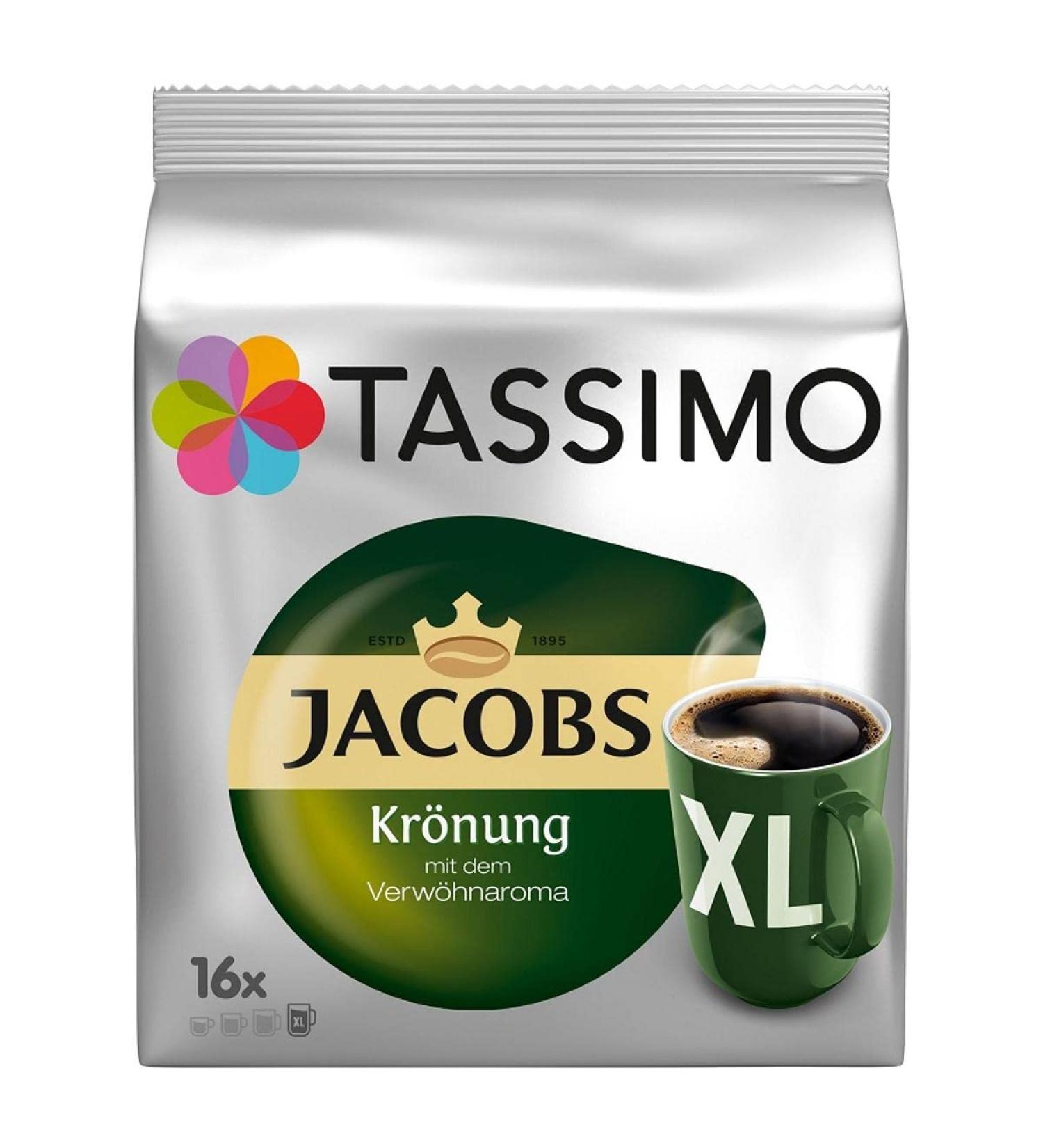 Buy Tassimo Jacobs Kr nung XL - 16 Servings | International Shipping Available - Buy Online on GoSupps.com