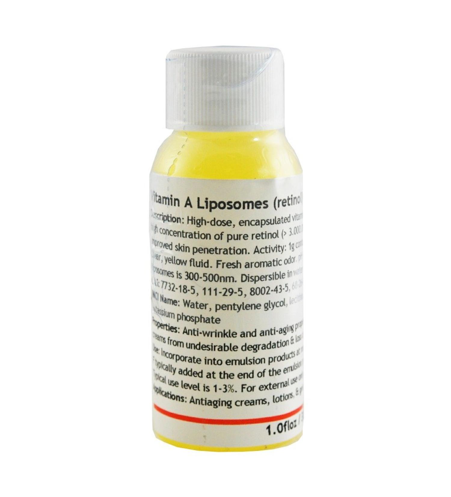 MakingCosmetics - Vitamin A Liposomes (retinol) - 1.0floz / 30ml - Cosmetic Ingredient - Buy Online on GoSupps.com