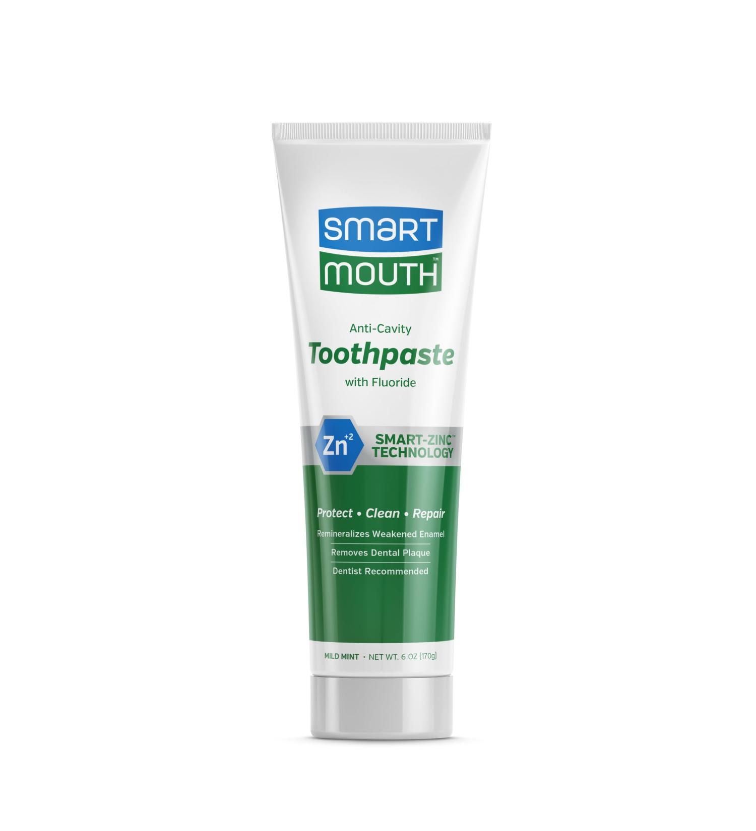 Smartmouth Denture Rinse 180ml - Fresh Breath & Oral Care | Shop Internationally - Buy Online on GoSupps.com