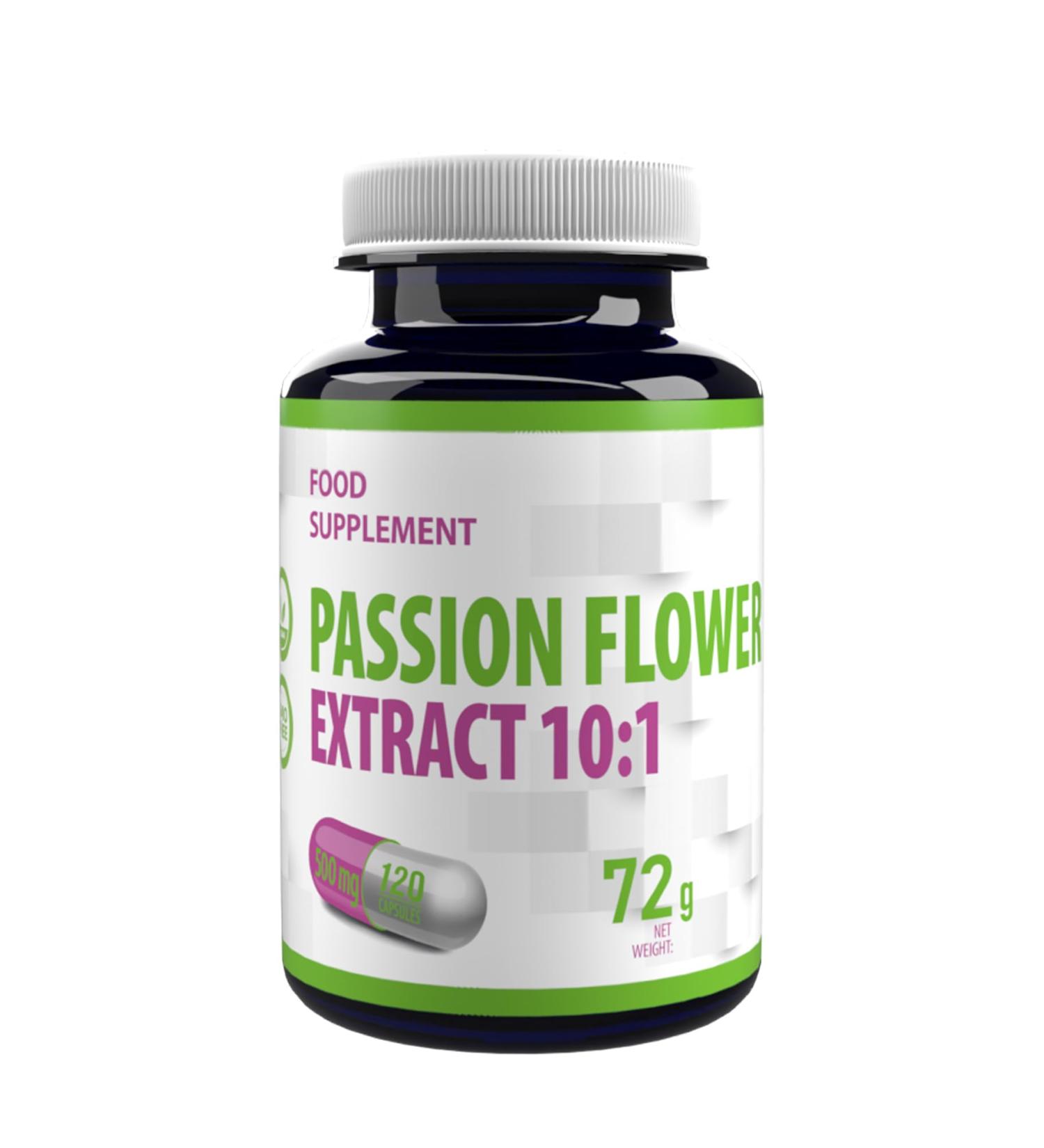 Hepatica Extrait de fleur de la passion (Passiflora Incarnata) 10:1 | 5 000 mg quivalent | 120 capsules v g taliennes | Soutien la relaxation et au sommeil hautement dos | Test en laboratoire | - Buy Online on GoSupps.com