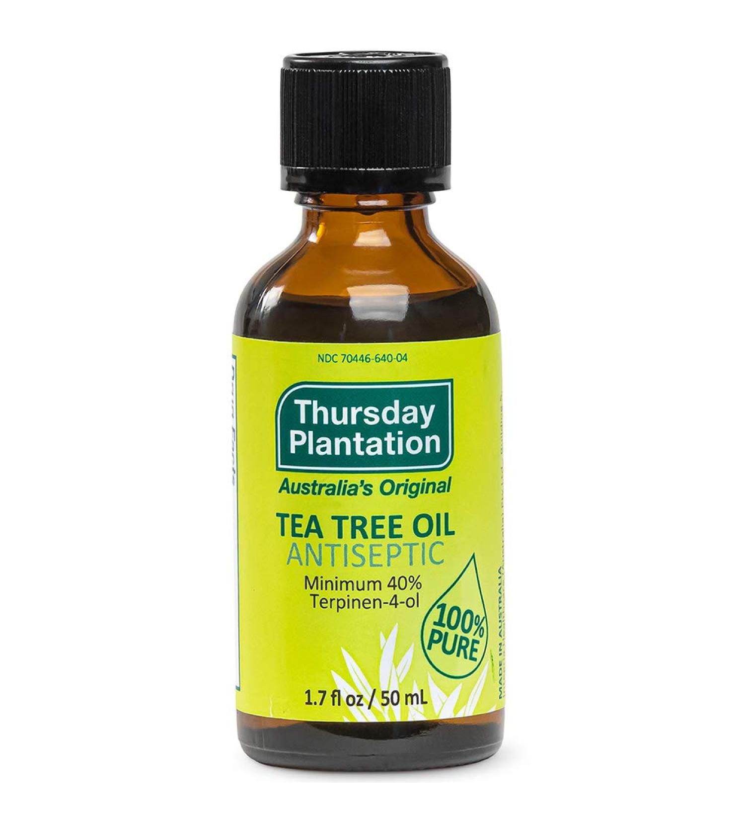 Thursday Plantation Tea Tree Oil 1.7 fl oz - 100% Natural Cleansing and Purifying Oil - Buy Online on GoSupps.com